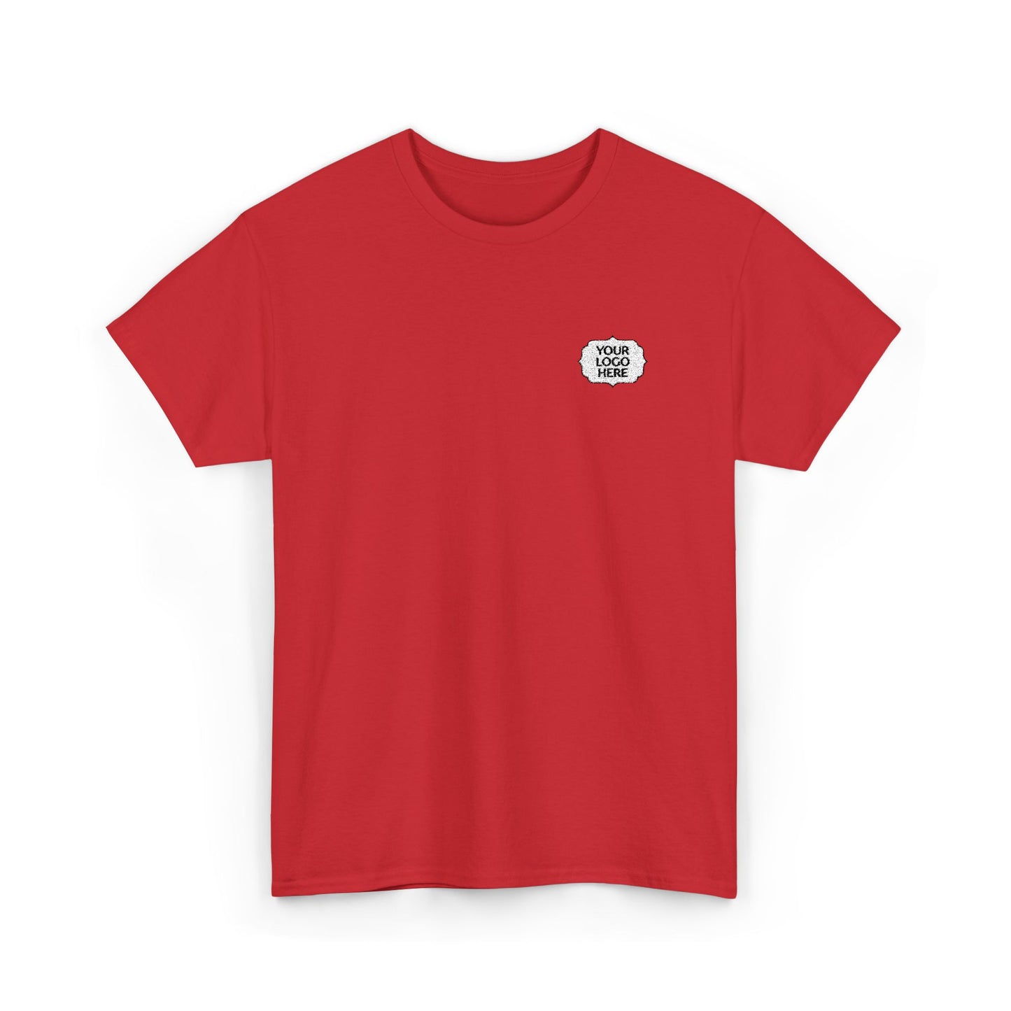 Tiger Heart Chest Pocket Tee — Minimal Wildlife Graphic T-Shirt