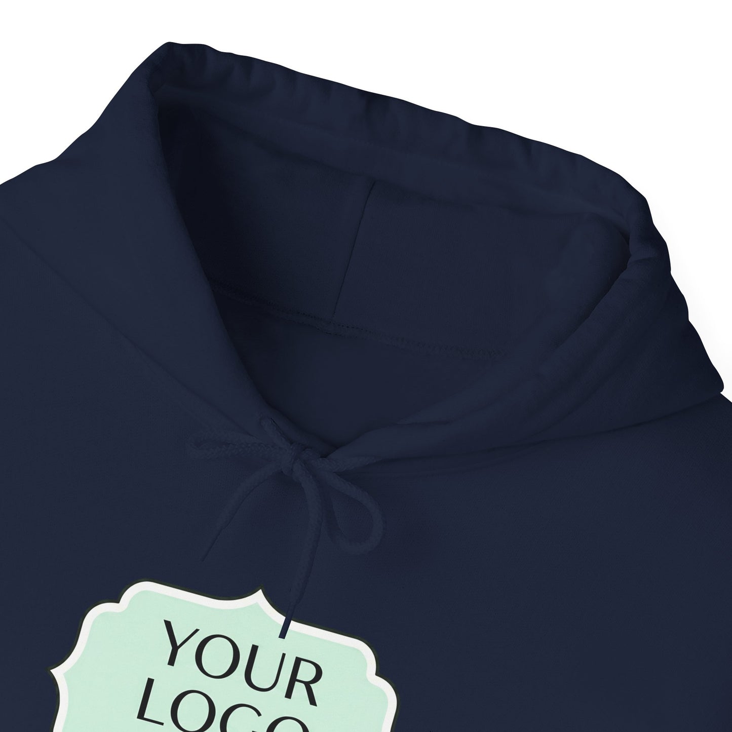 Hoodie — Custom Logo Scalloped Badge Design