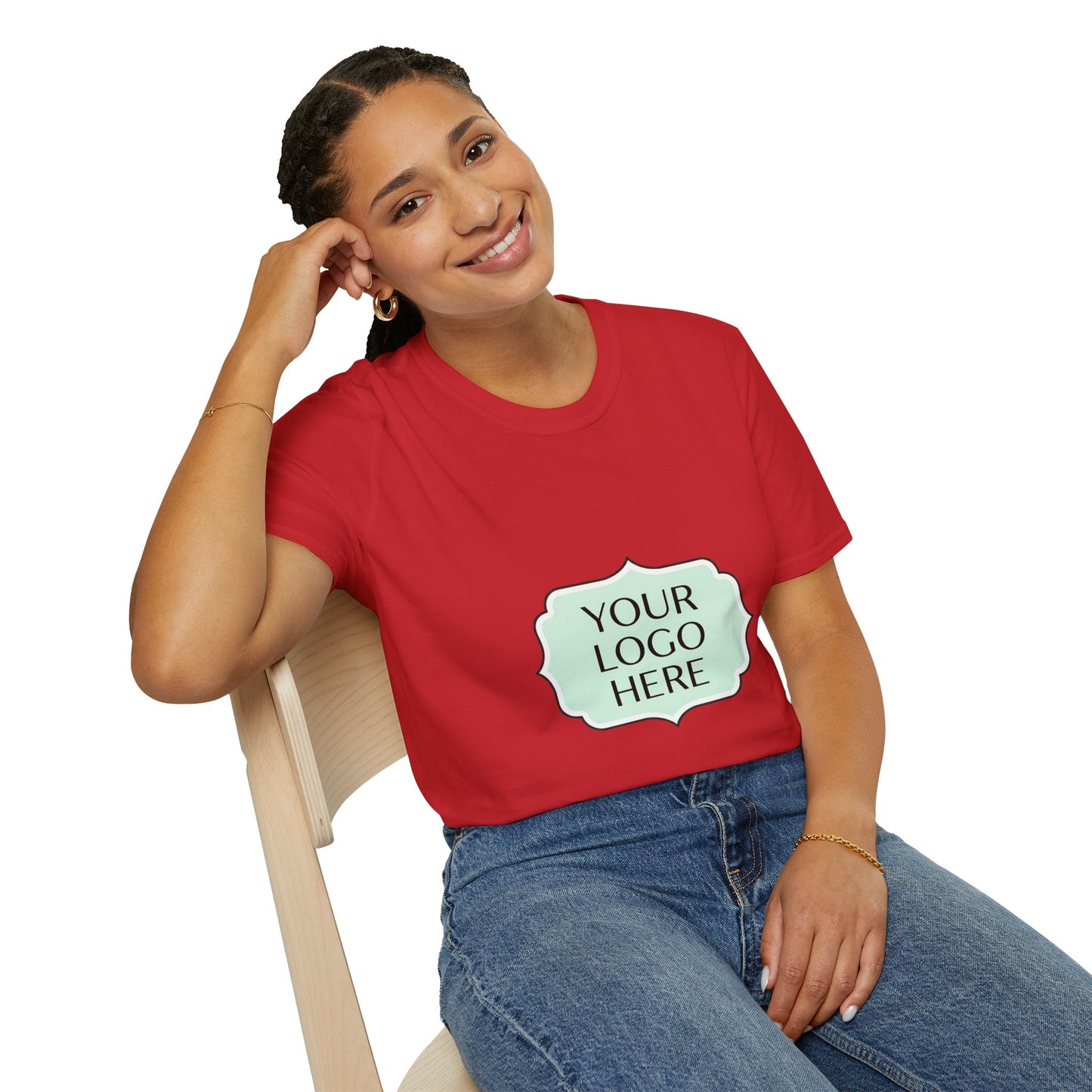 Retro YC Logo T‑Shirt — Minimalist Monogram Tee