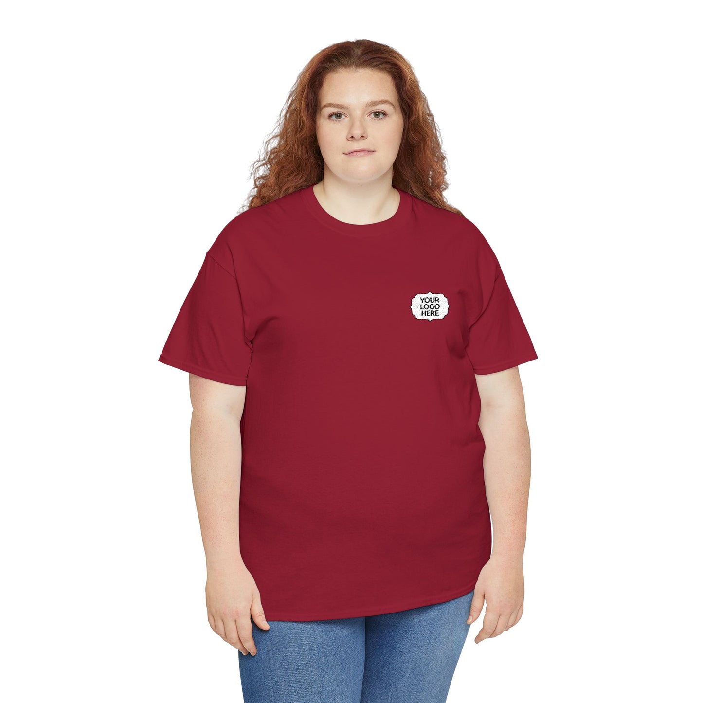 Tiger Heart Chest Pocket Tee — Minimal Wildlife Graphic T-Shirt