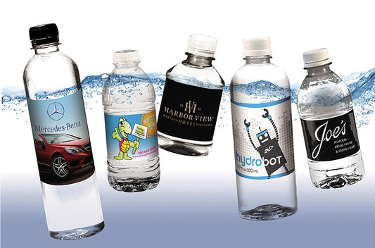 Custom Label 16.9 oz Bottled Water