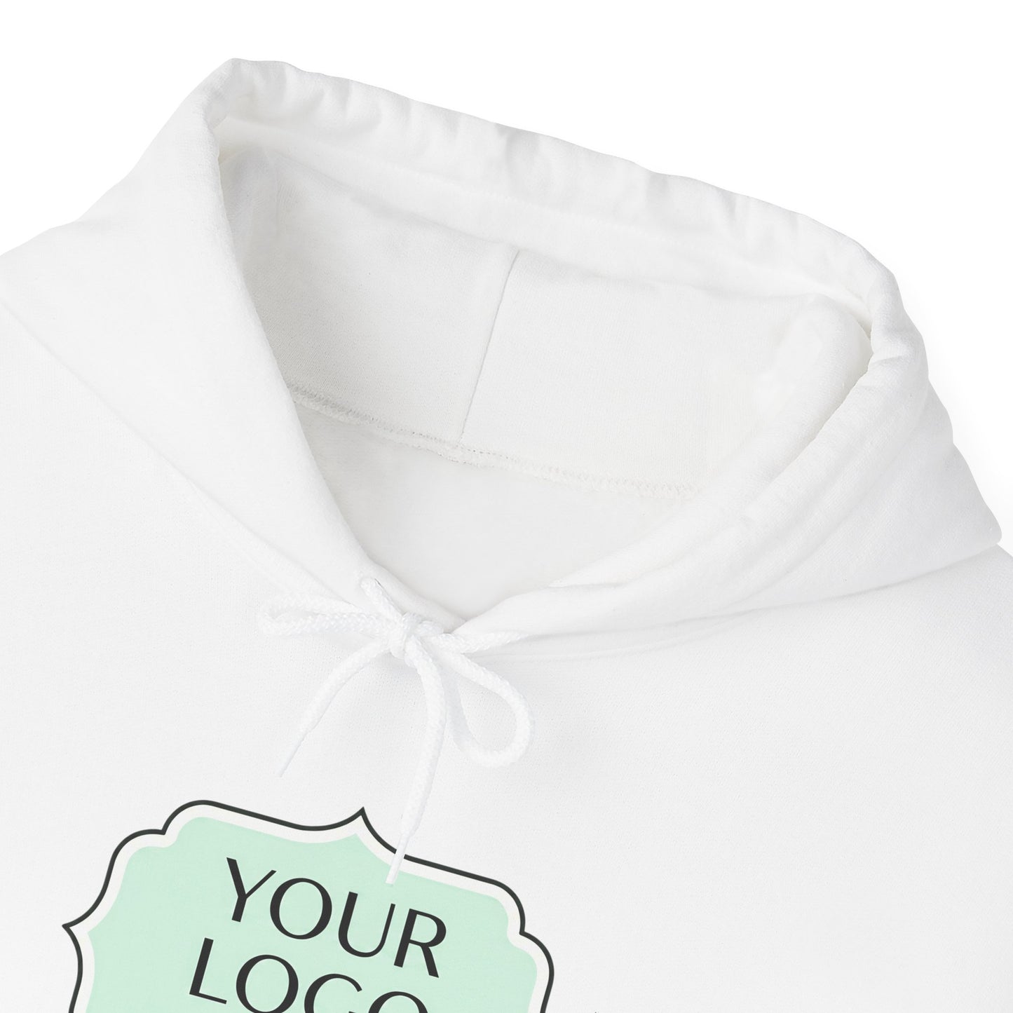 Hoodie — Custom Logo Scalloped Badge Design