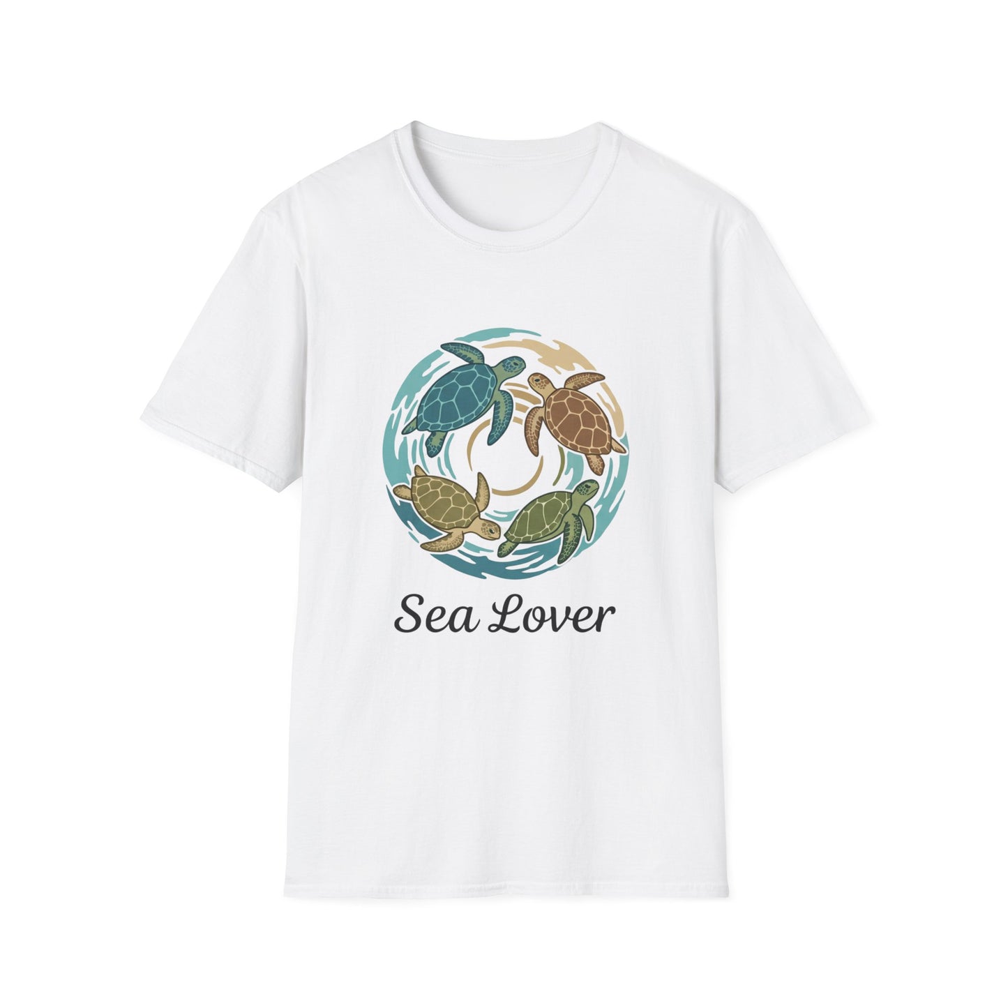 Sea Lover Sea T-Shirt — Boutique Sea Turtle Graphic Tee