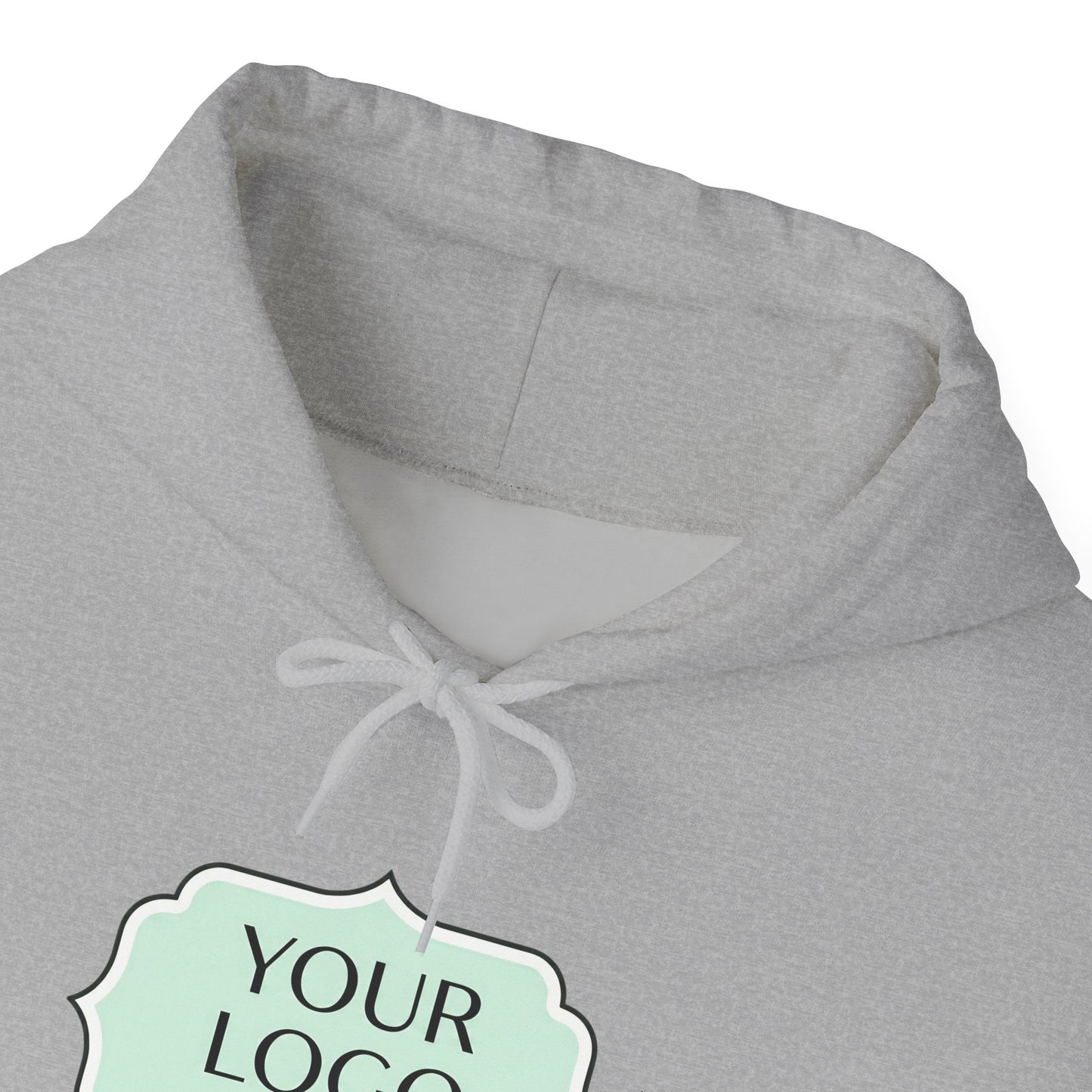 Hoodie — Custom Logo Scalloped Badge Design