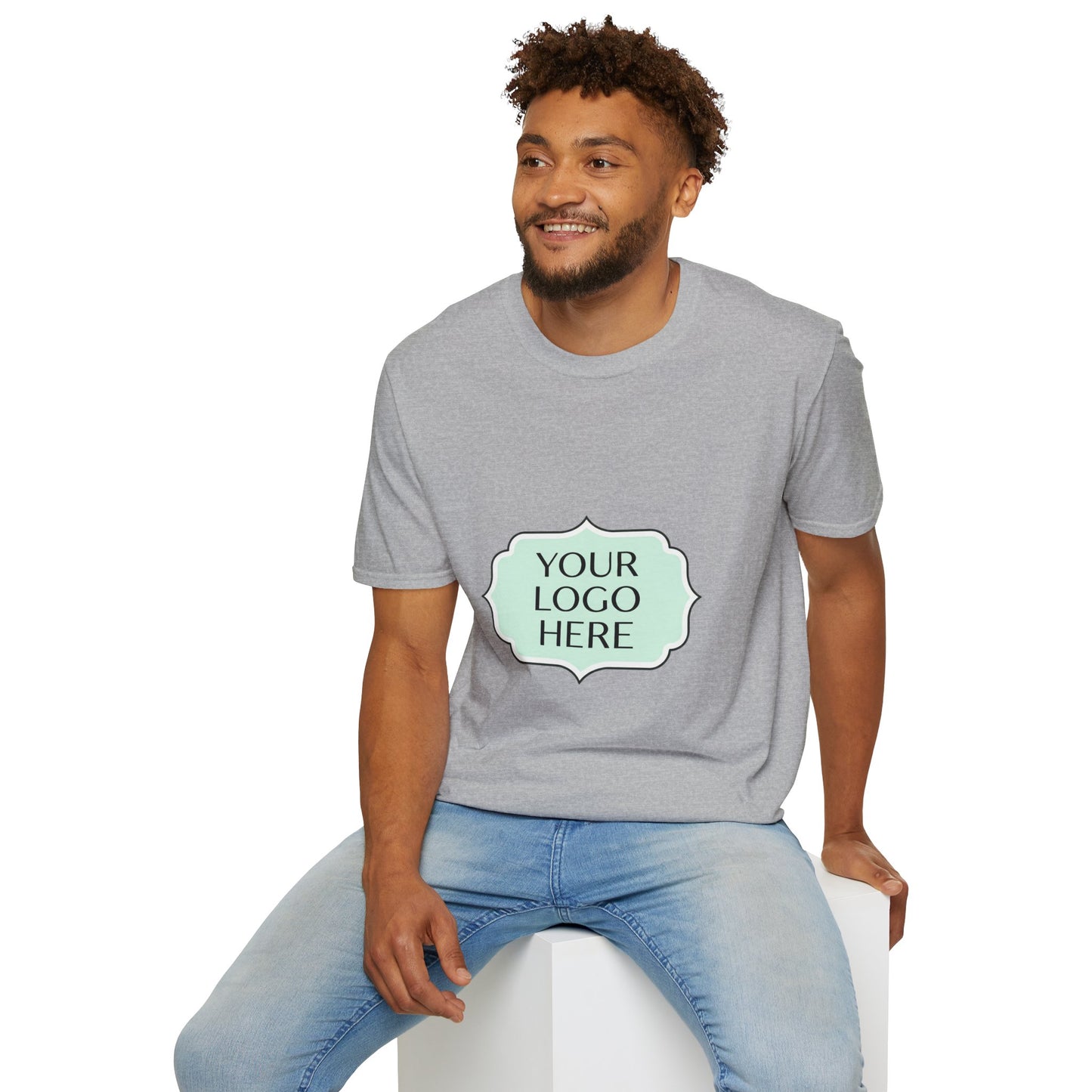 Retro YC Logo T‑Shirt — Minimalist Monogram Tee