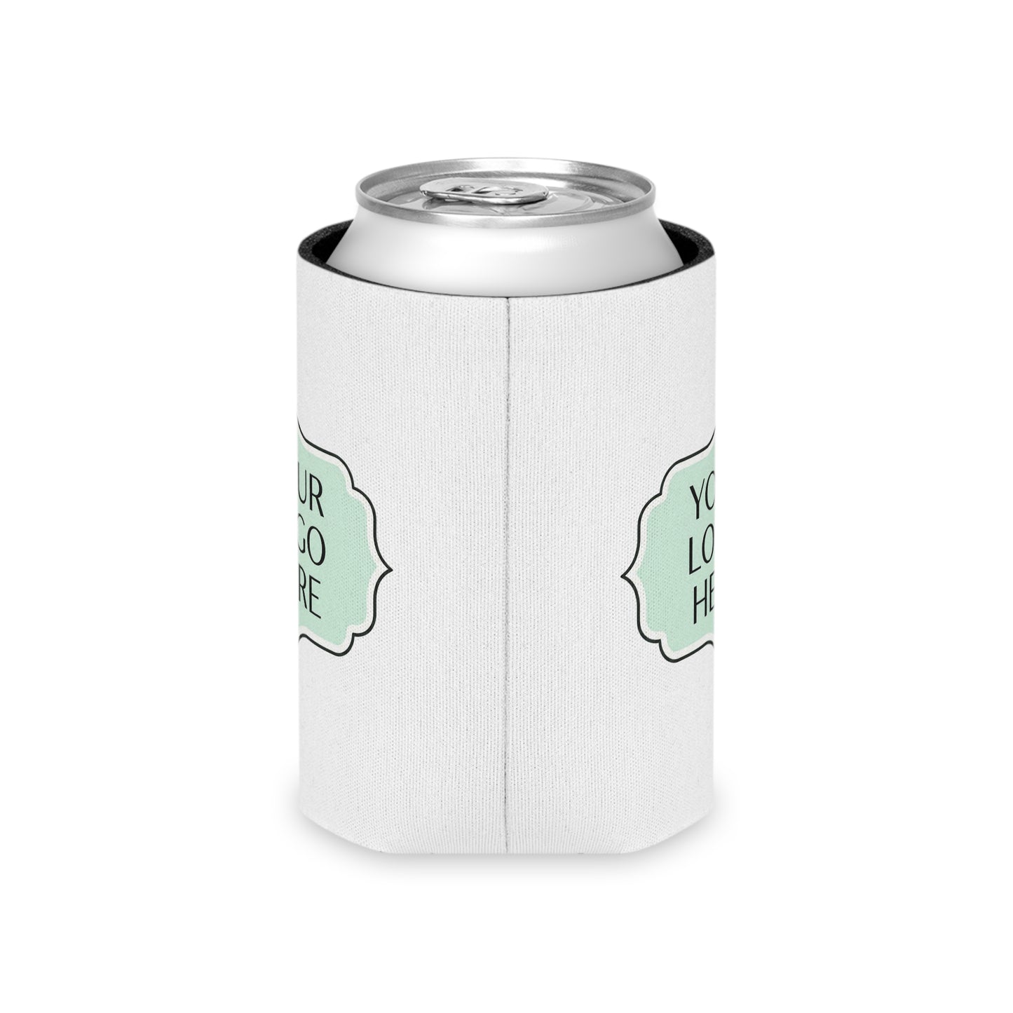 Custom Logo Can Cooler - Personalized Beverage Koozie