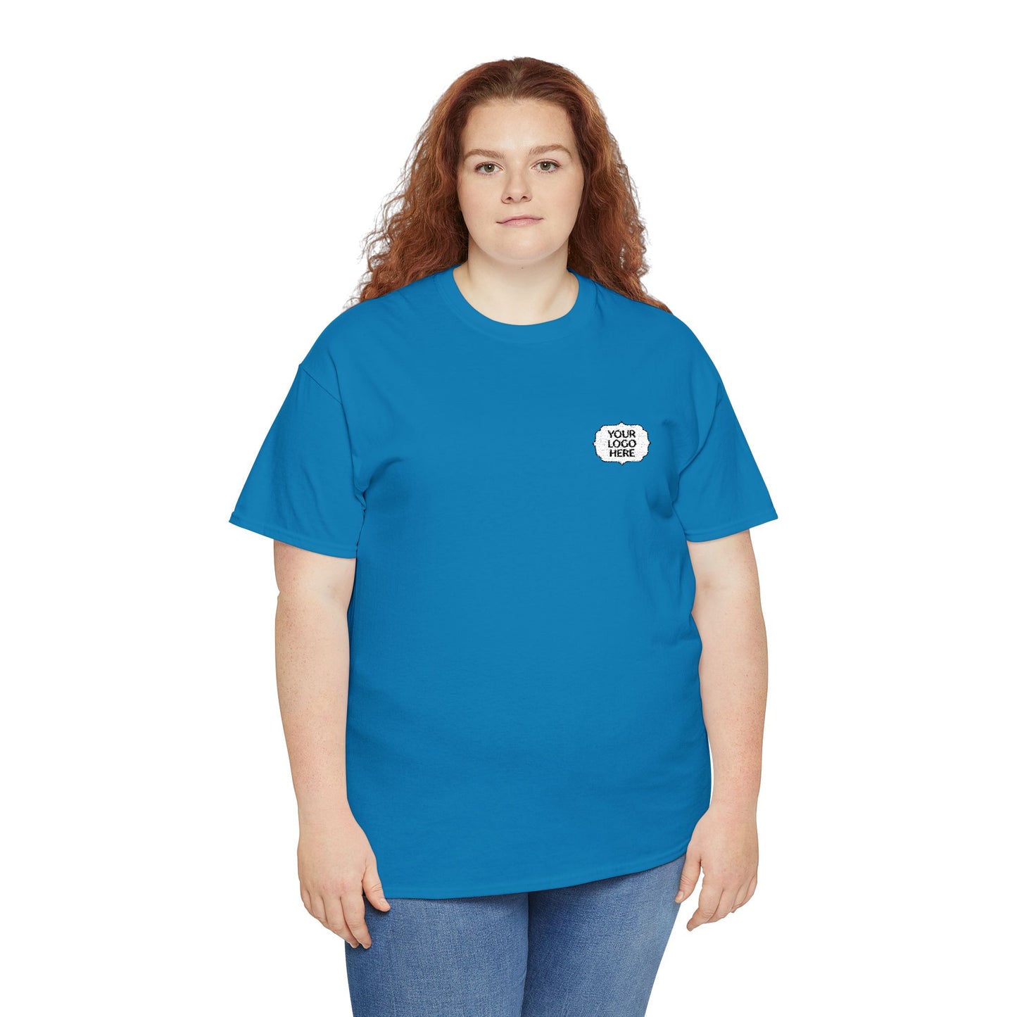 Tiger Heart Chest Pocket Tee — Minimal Wildlife Graphic T-Shirt