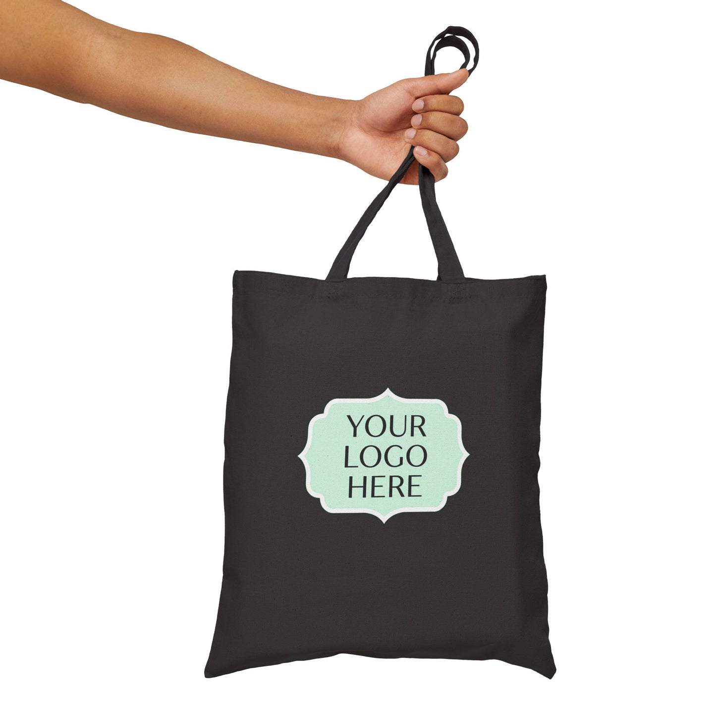Canvas Tote Bag — Custom Logo Cotton Shopper