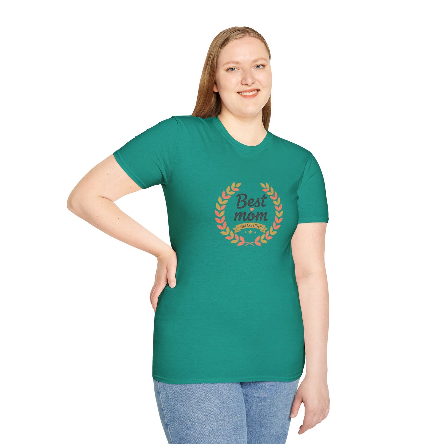 Best Mom You Are Loved T-Shirt — Laurel Wreath Mother's Day Tee