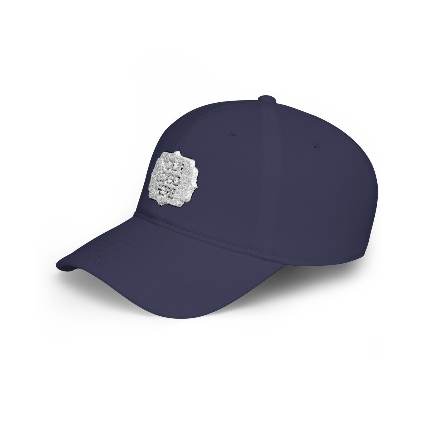 Custom Logo Low Profile Baseball Cap — Personalized Front Patch