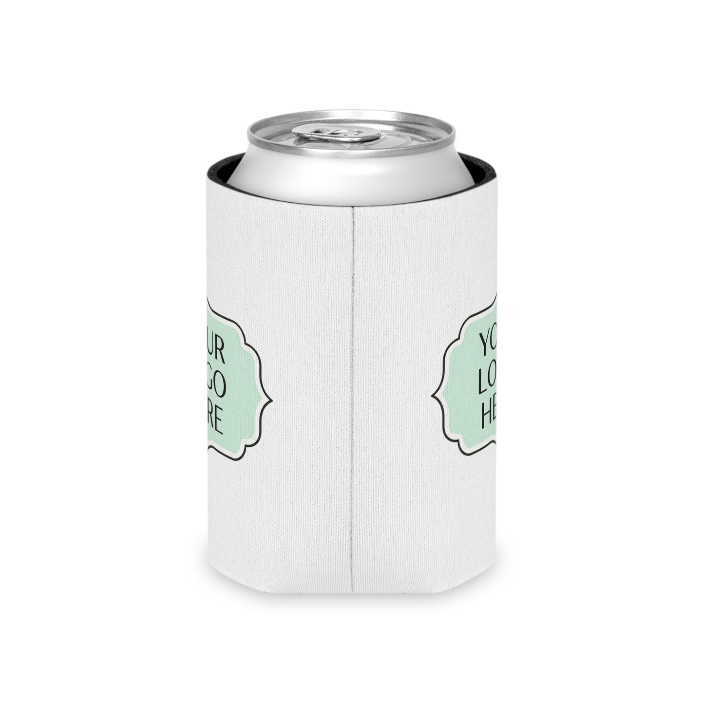 Custom Logo Can Cooler - Personalized Beverage Koozie