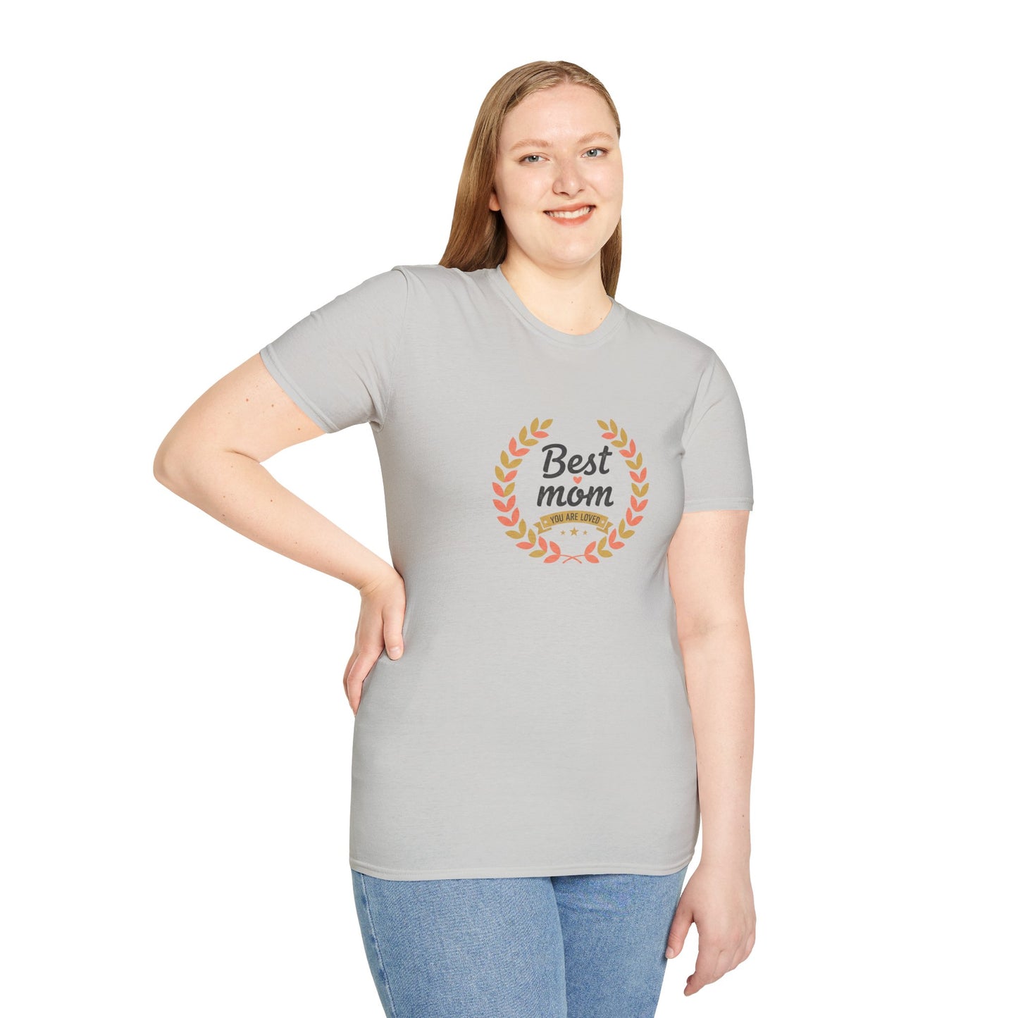 Best Mom You Are Loved T-Shirt — Laurel Wreath Mother's Day Tee