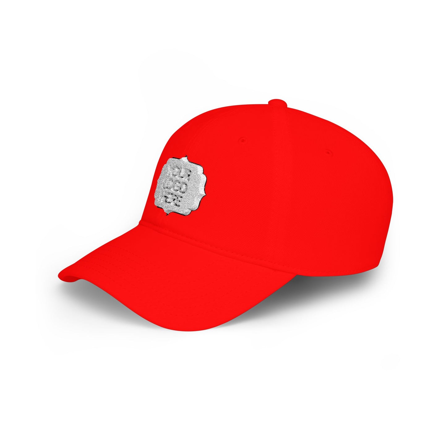 Custom Logo Low Profile Baseball Cap — Personalized Front Patch