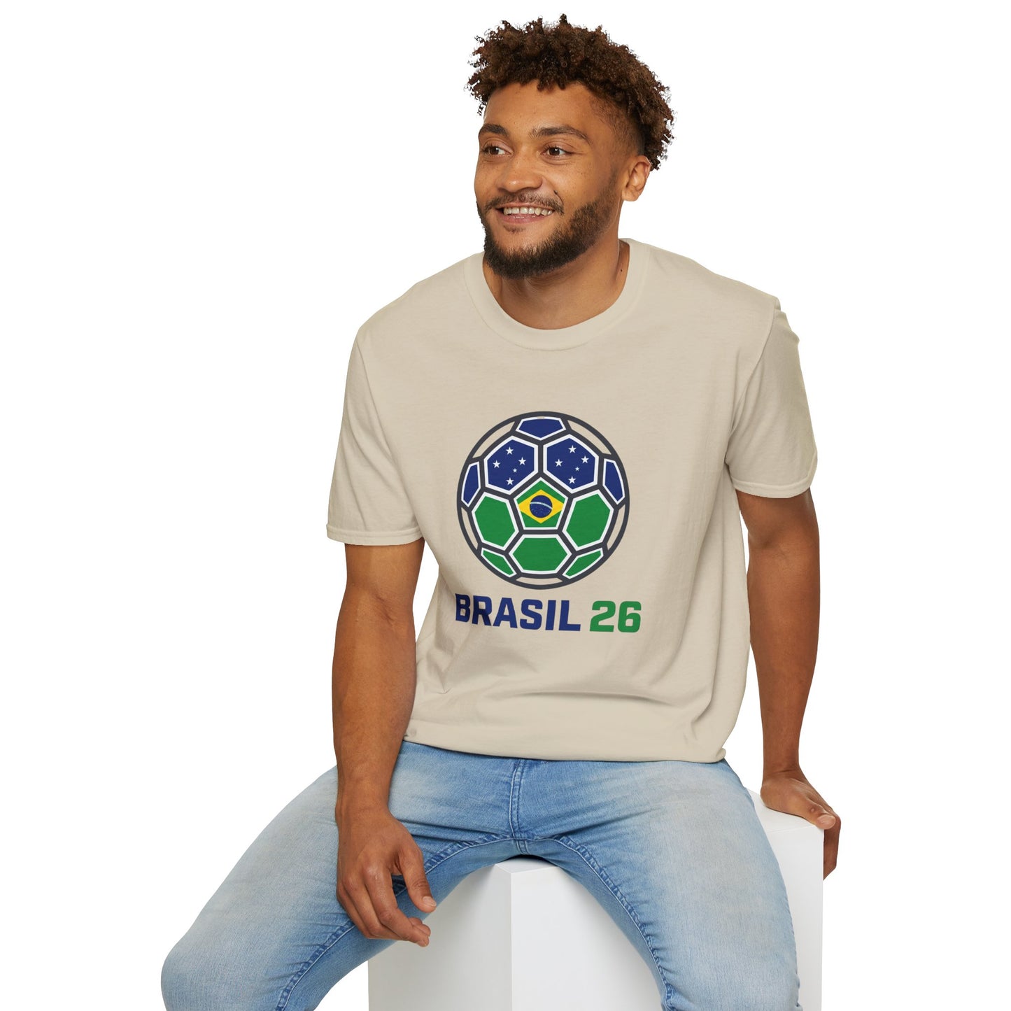 Brasil Soccer Graphic Tee
