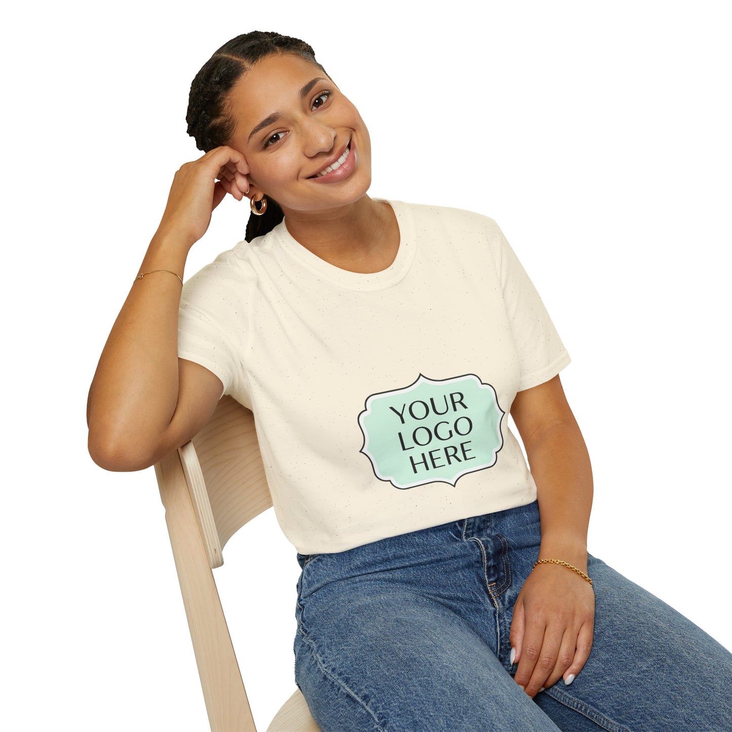 Retro YC Logo T‑Shirt — Minimalist Monogram Tee