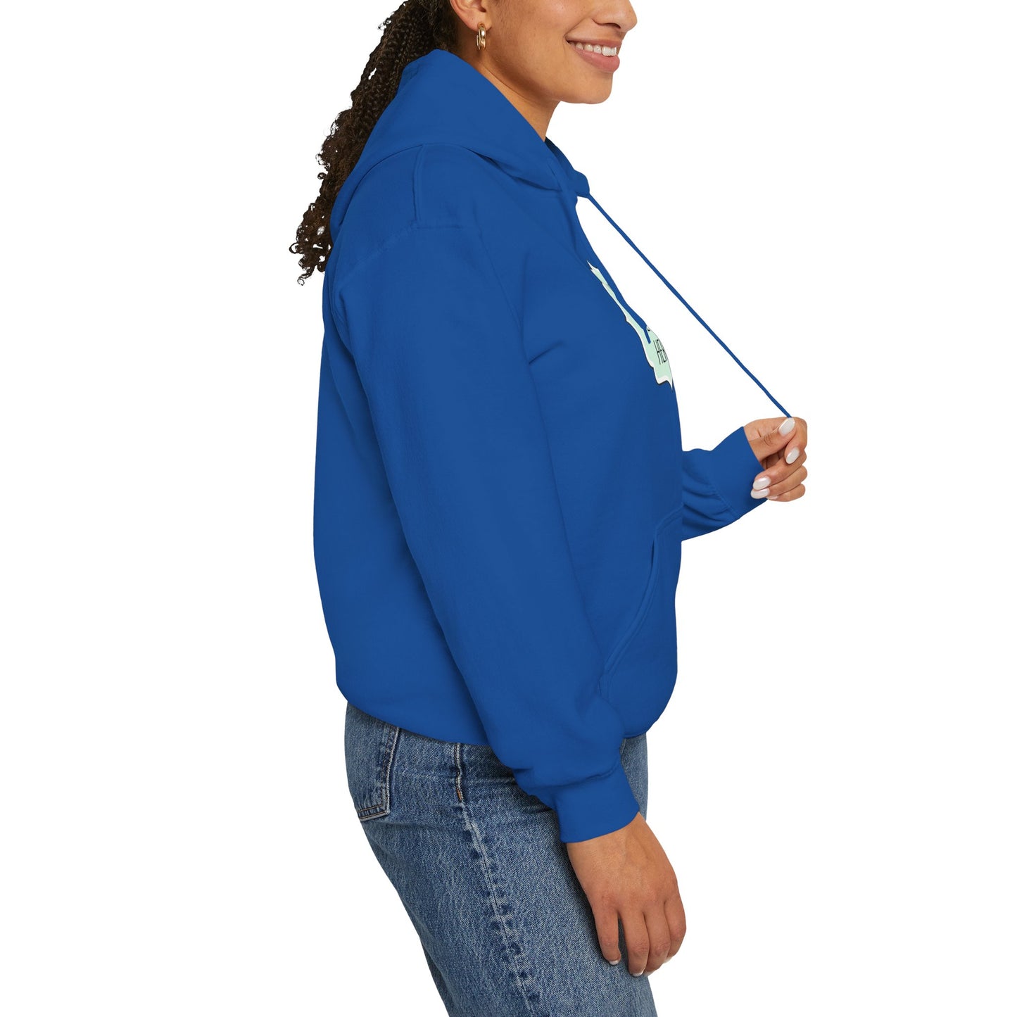 Hoodie — Custom Logo Scalloped Badge Design