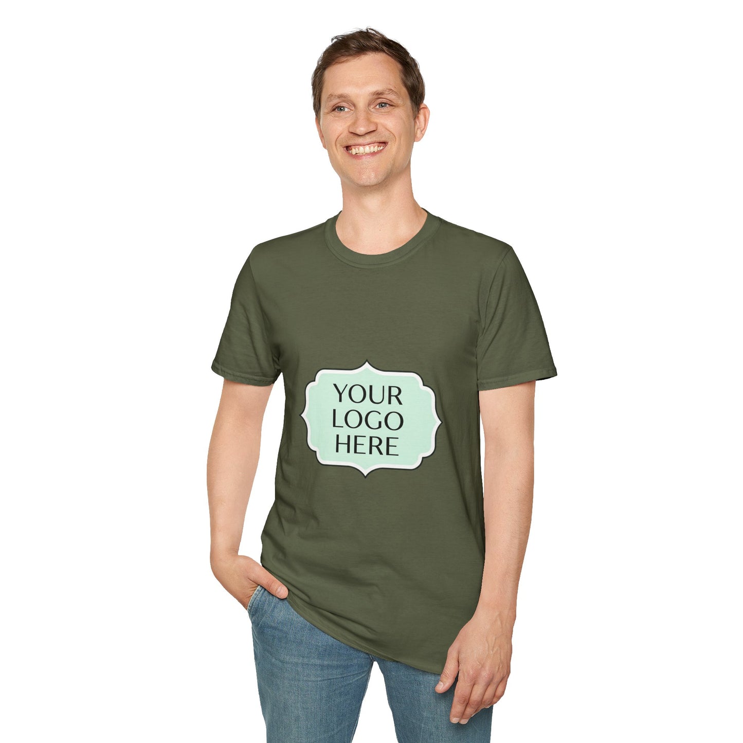 Retro YC Logo T‑Shirt — Minimalist Monogram Tee