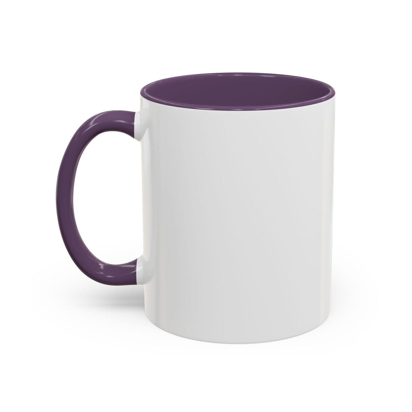 Accent Coffee Mug - Custom Logo Mint Label Design (11/15oz)