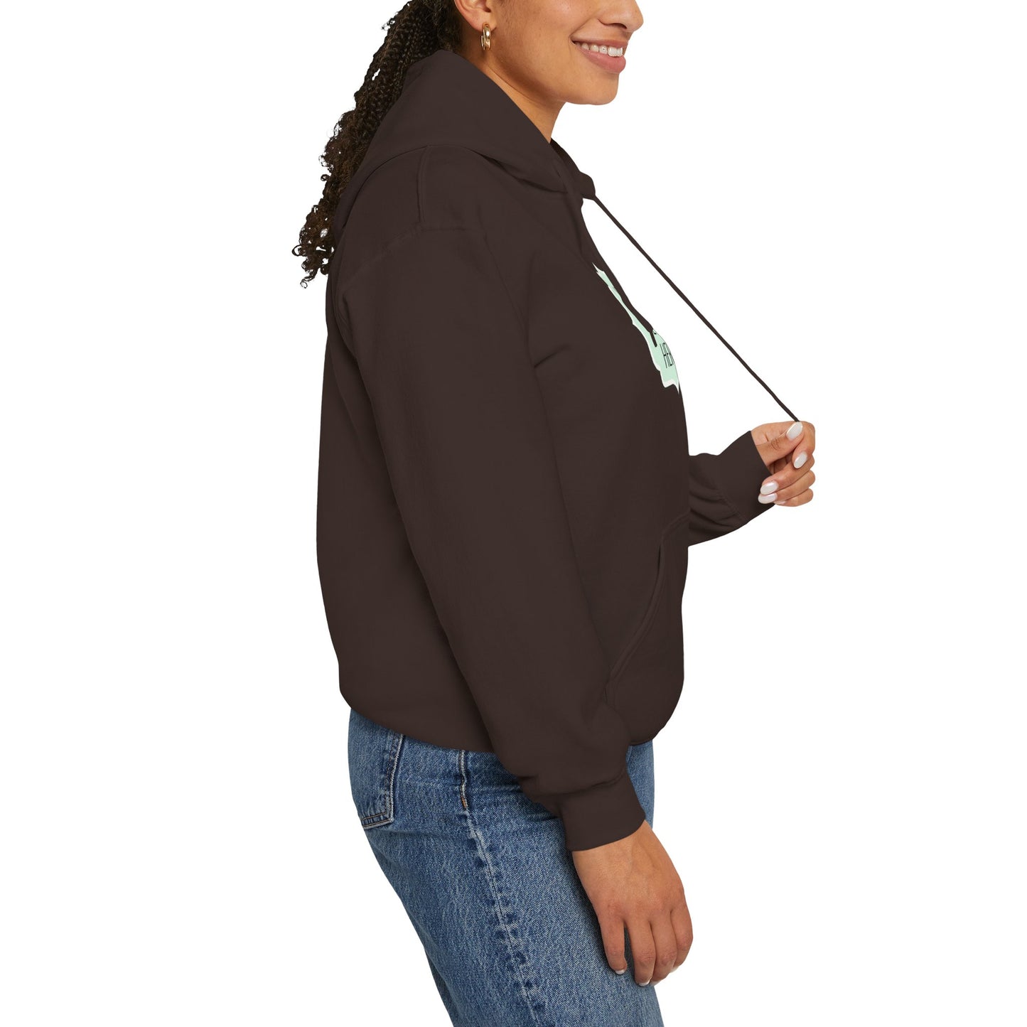Hoodie — Custom Logo Scalloped Badge Design