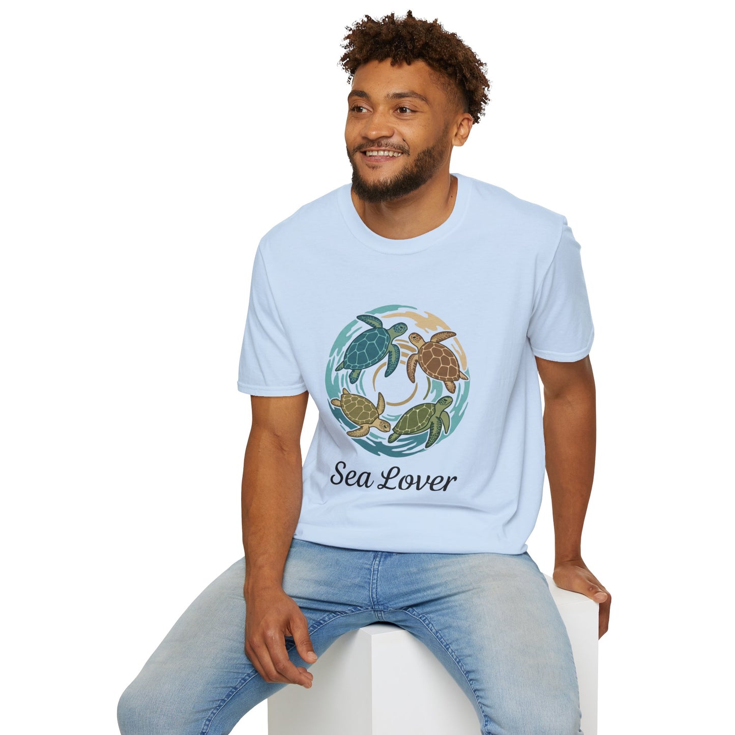 Sea Lover Sea T-Shirt — Boutique Sea Turtle Graphic Tee