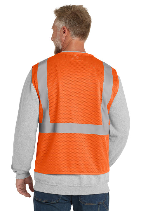 CornerStone® ANSI 107 Class 2 Economy Mesh Zippered Vest