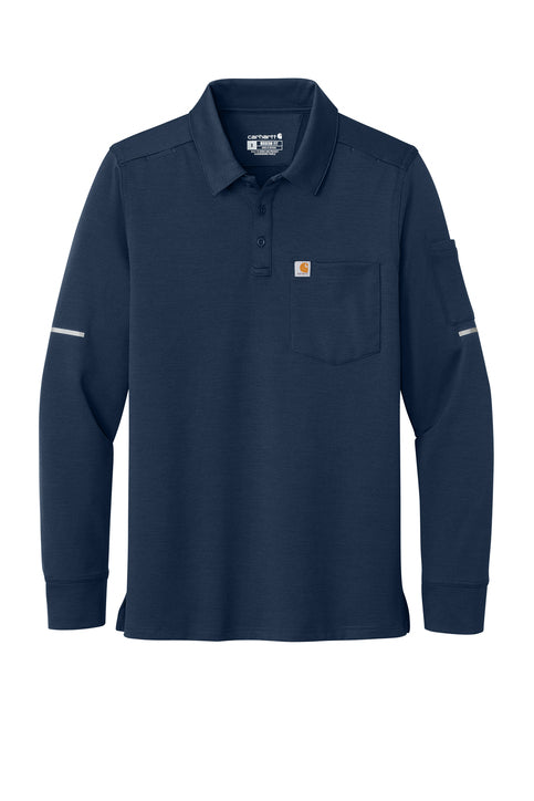 Carhartt® FLD & RSCU Long Sleeve Polo