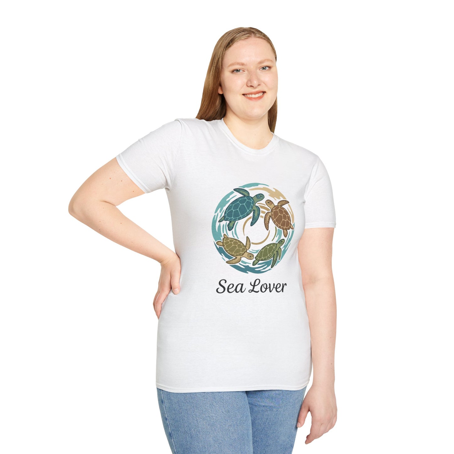 Sea Lover Sea T-Shirt — Boutique Sea Turtle Graphic Tee