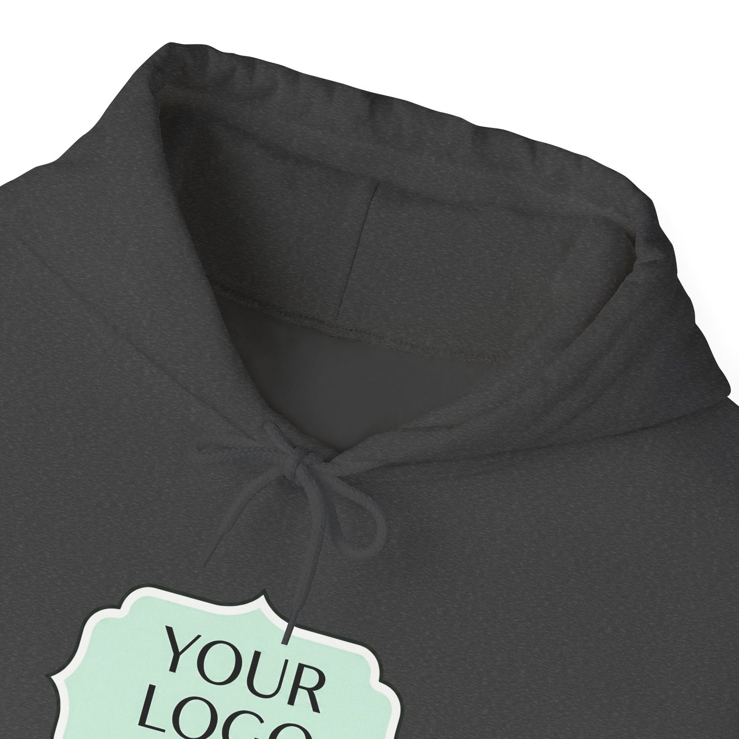Hoodie — Custom Logo Scalloped Badge Design