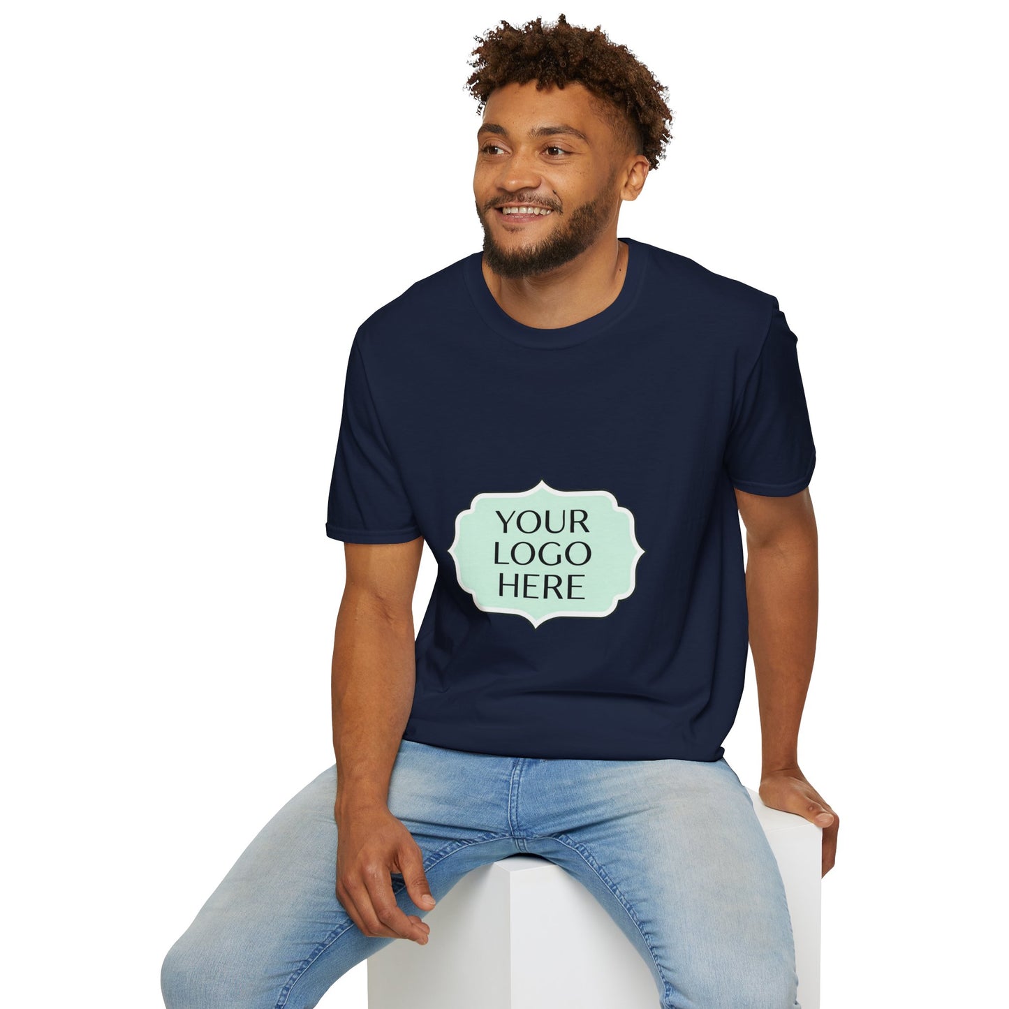 Retro YC Logo T‑Shirt — Minimalist Monogram Tee