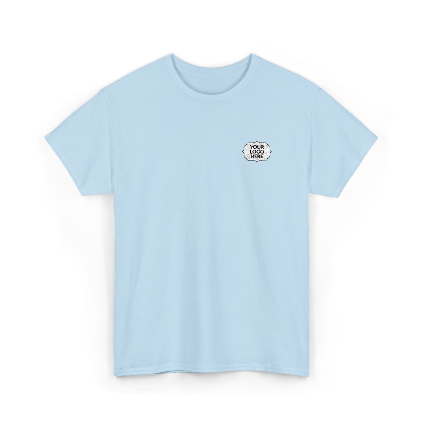 Tiger Heart Chest Pocket Tee — Minimal Wildlife Graphic T-Shirt