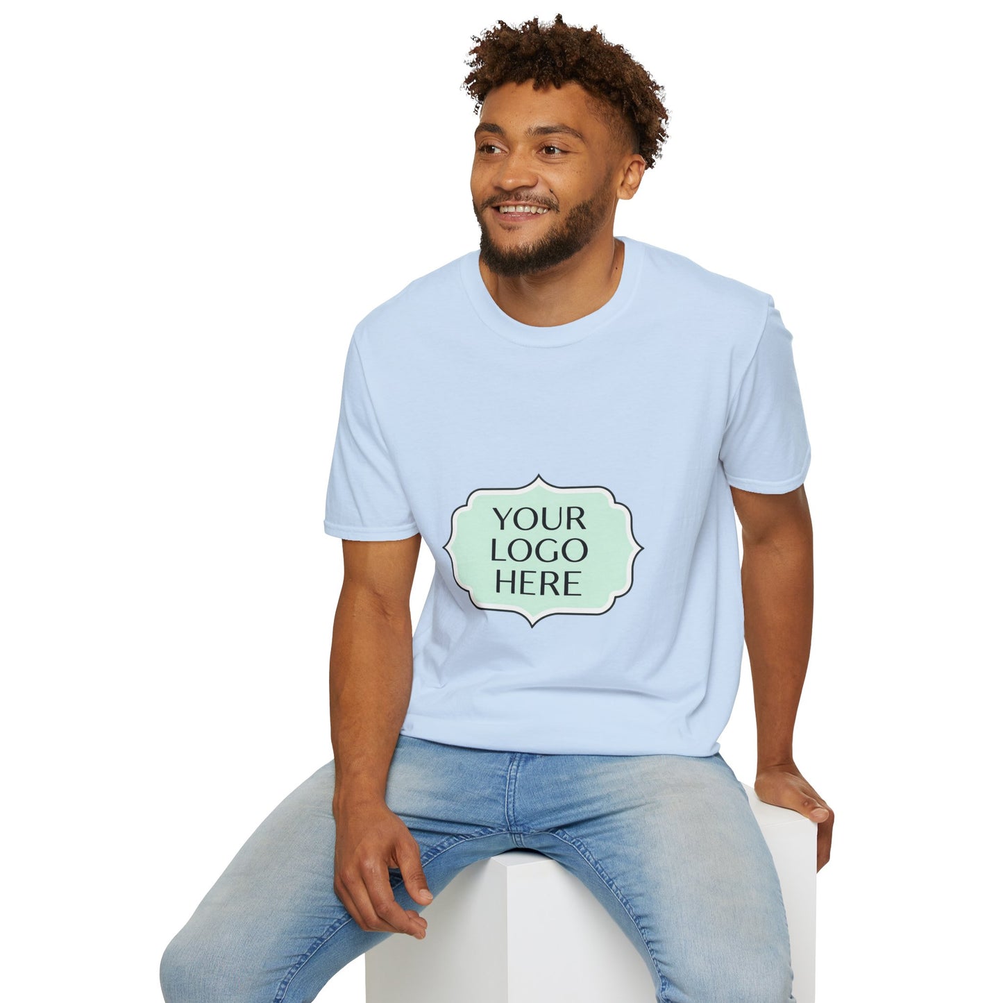 Retro YC Logo T‑Shirt — Minimalist Monogram Tee