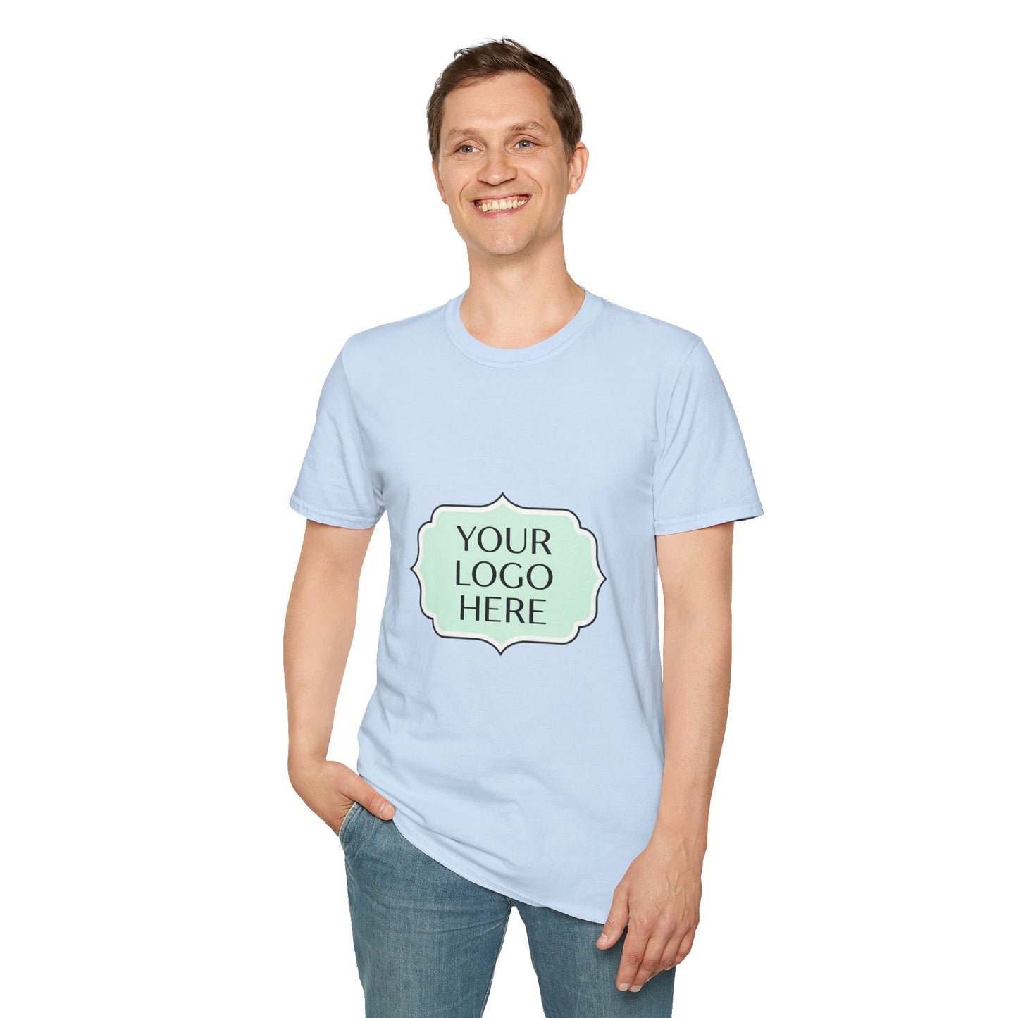 Retro YC Logo T‑Shirt — Minimalist Monogram Tee