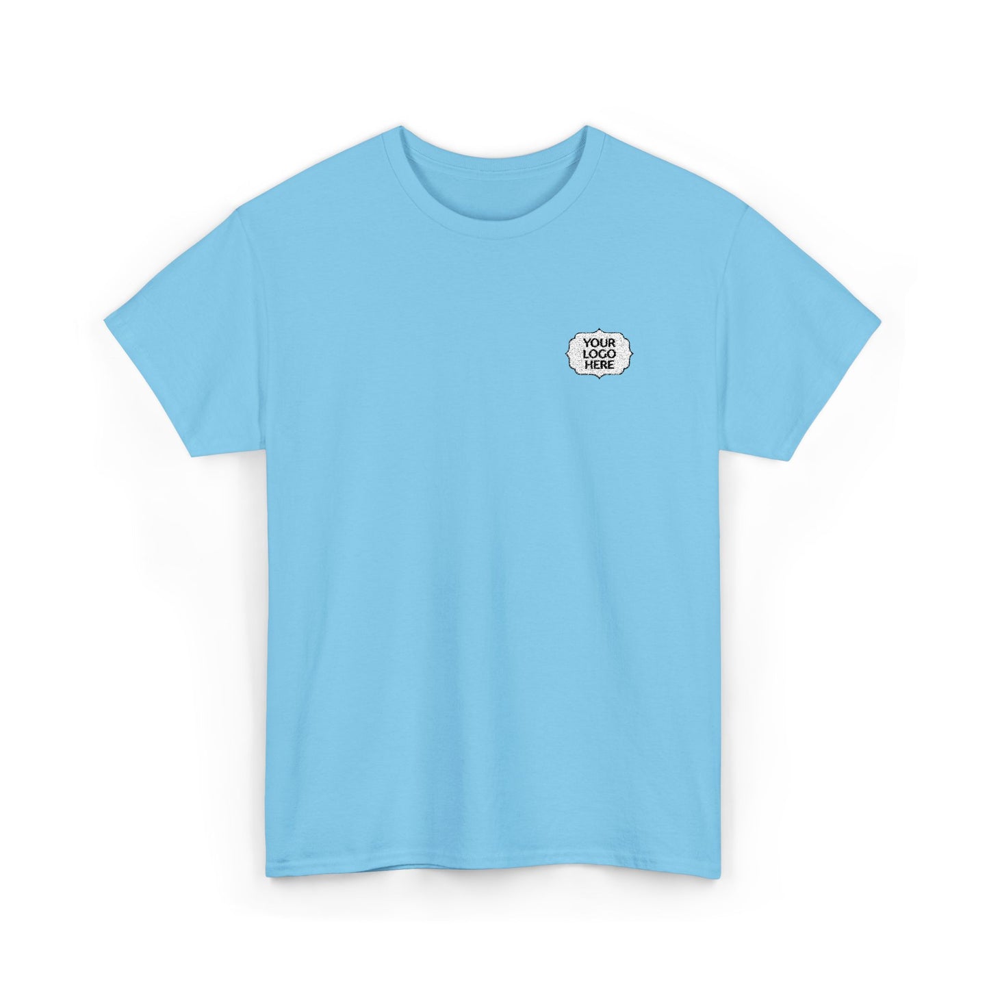 Tiger Heart Chest Pocket Tee — Minimal Wildlife Graphic T-Shirt