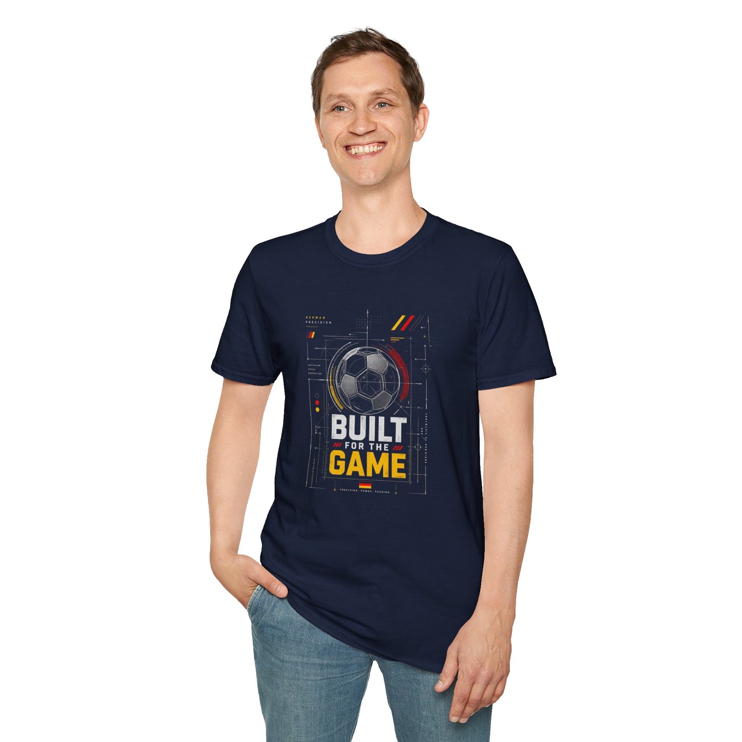 German Precision "BUILT FOR THE GAME" Soccer T-Shirt