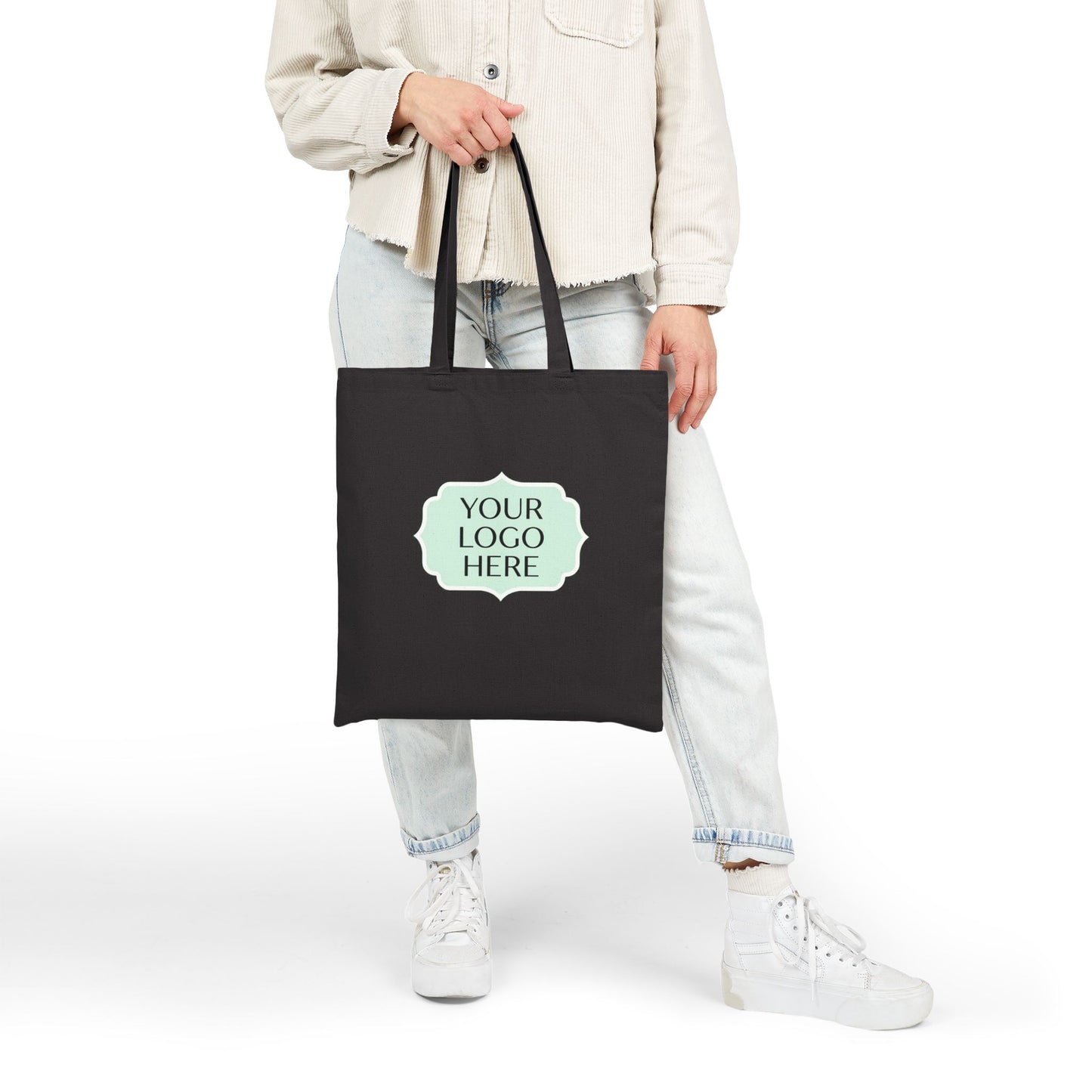 Canvas Tote Bag — Custom Logo Cotton Shopper