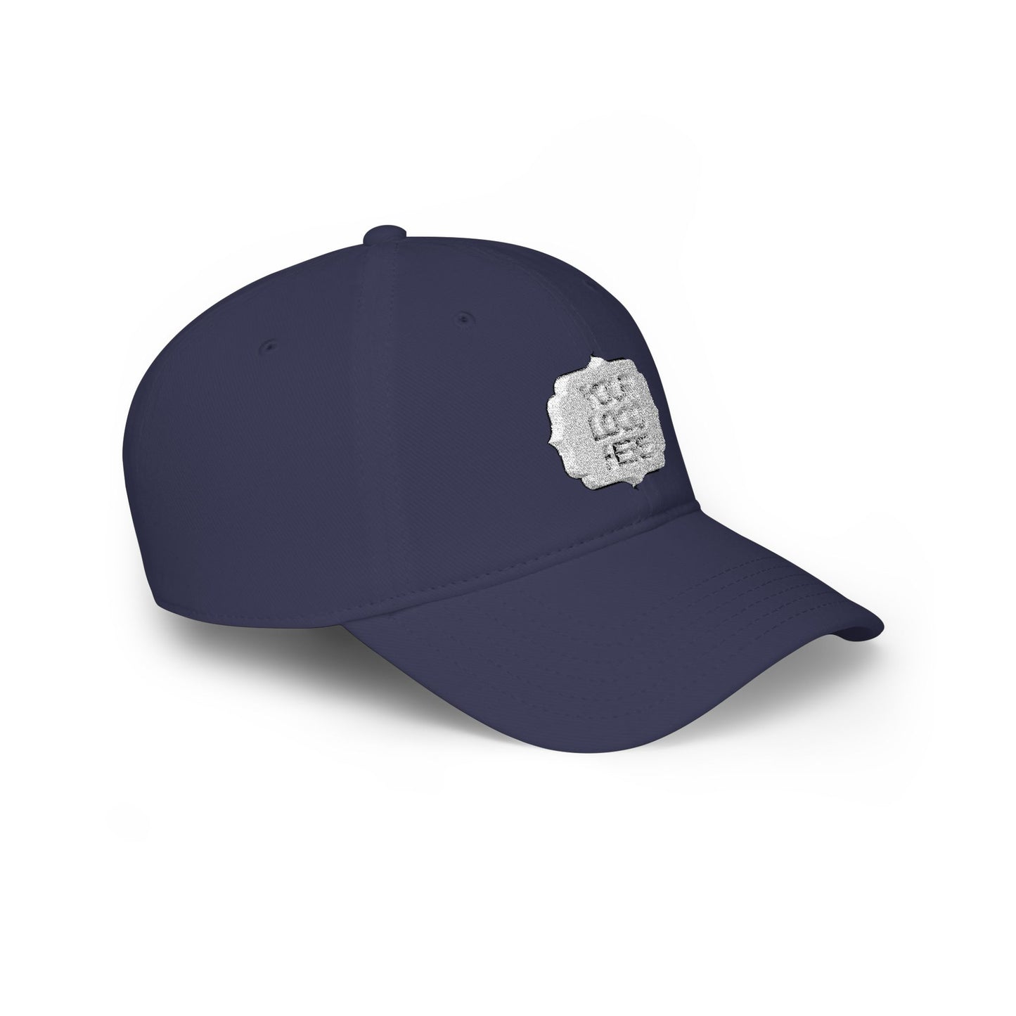 Custom Logo Low Profile Baseball Cap — Personalized Front Patch