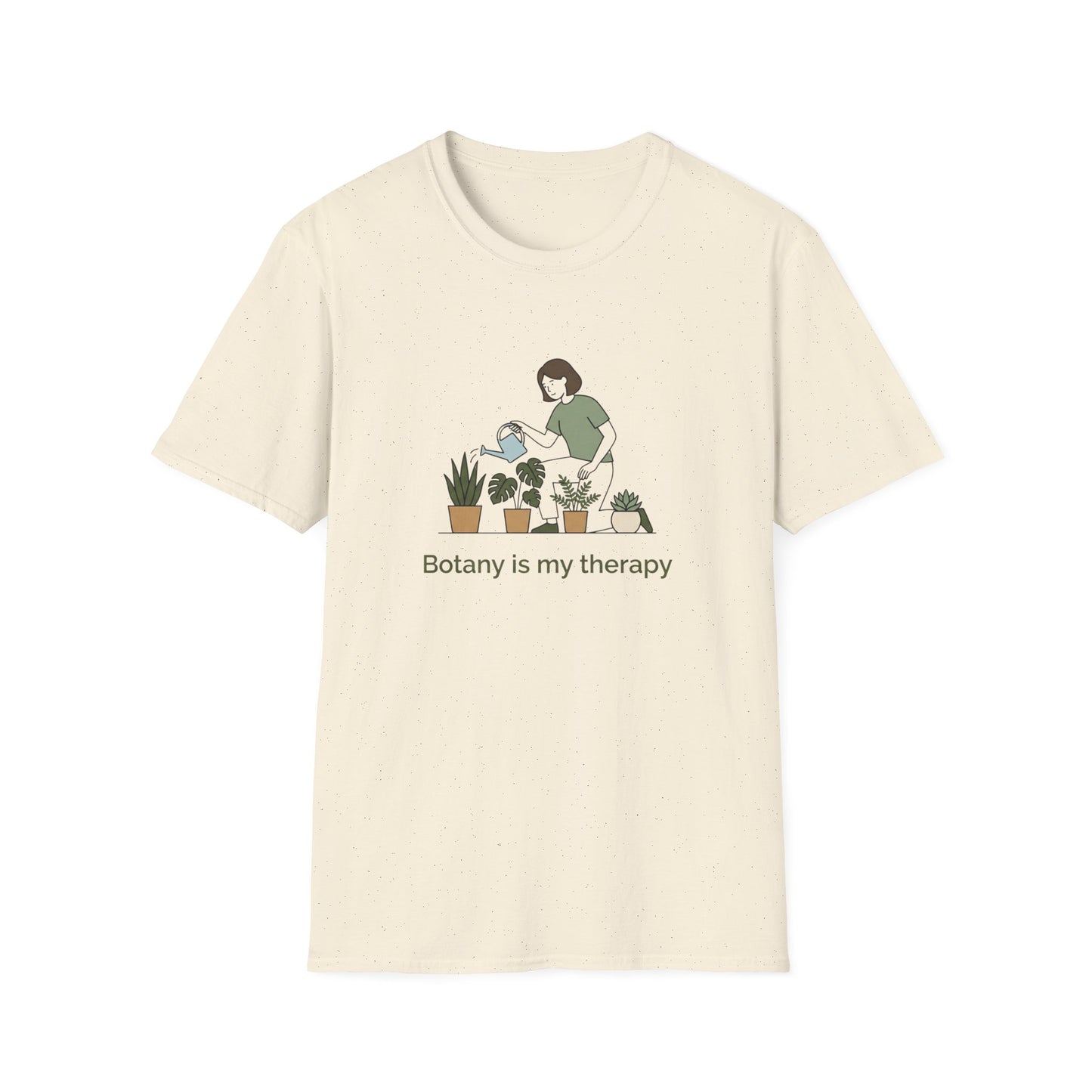 Botany Is My Therapy T-Shirt — Plant Lover Graphic Tee