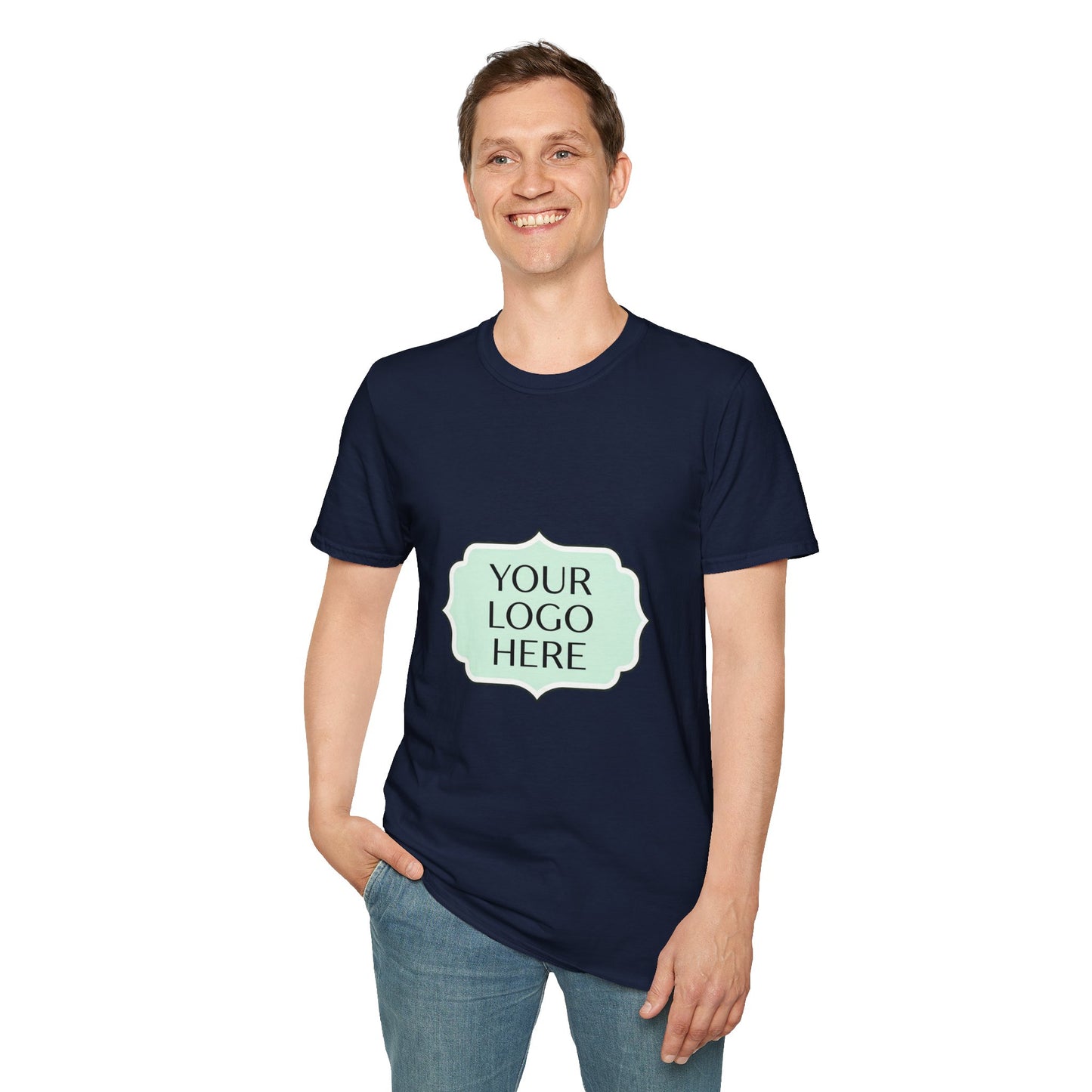 Retro YC Logo T‑Shirt — Minimalist Monogram Tee