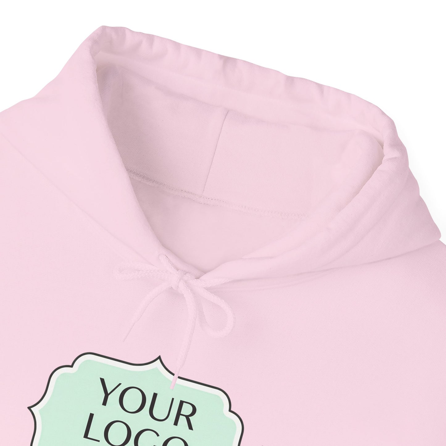 Hoodie — Custom Logo Scalloped Badge Design