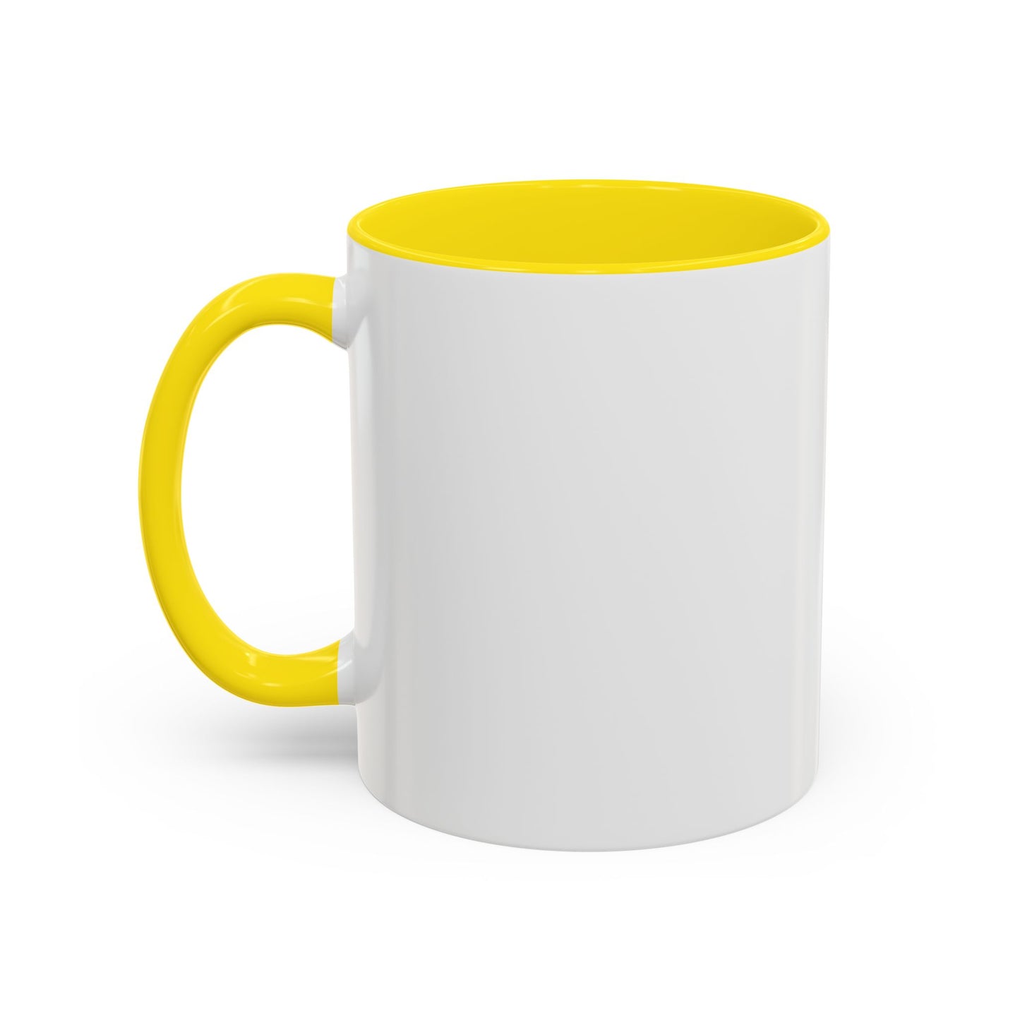 Accent Coffee Mug - Custom Logo Mint Label Design (11/15oz)