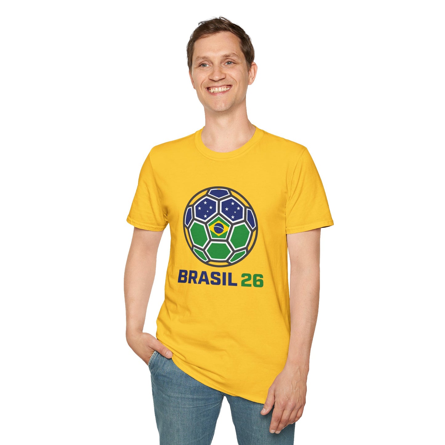 Brasil Soccer Graphic Tee