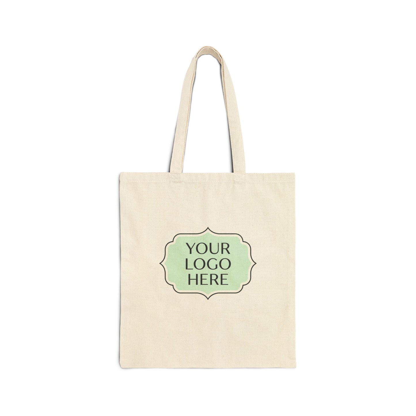 Canvas Tote Bag — Custom Logo Cotton Shopper
