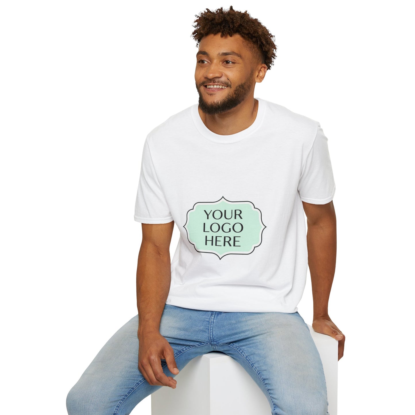 Retro YC Logo T‑Shirt — Minimalist Monogram Tee