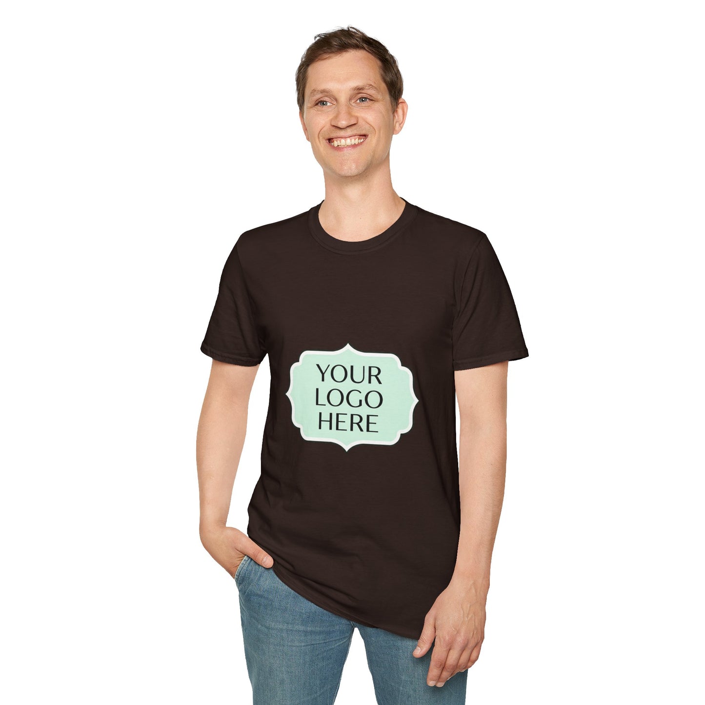 Retro YC Logo T‑Shirt — Minimalist Monogram Tee