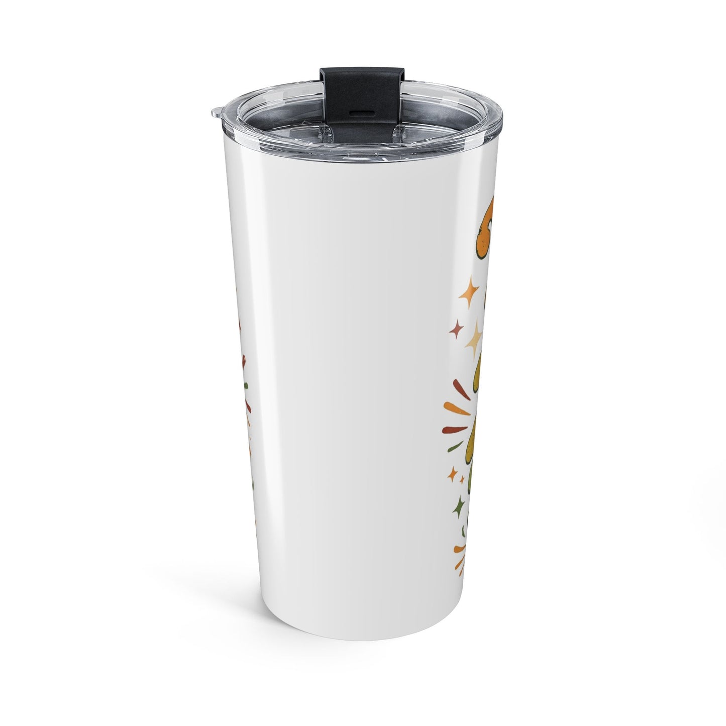 20oz Retro 'Roll With The Punches, Enjoy Life' Insulated Tumbler
