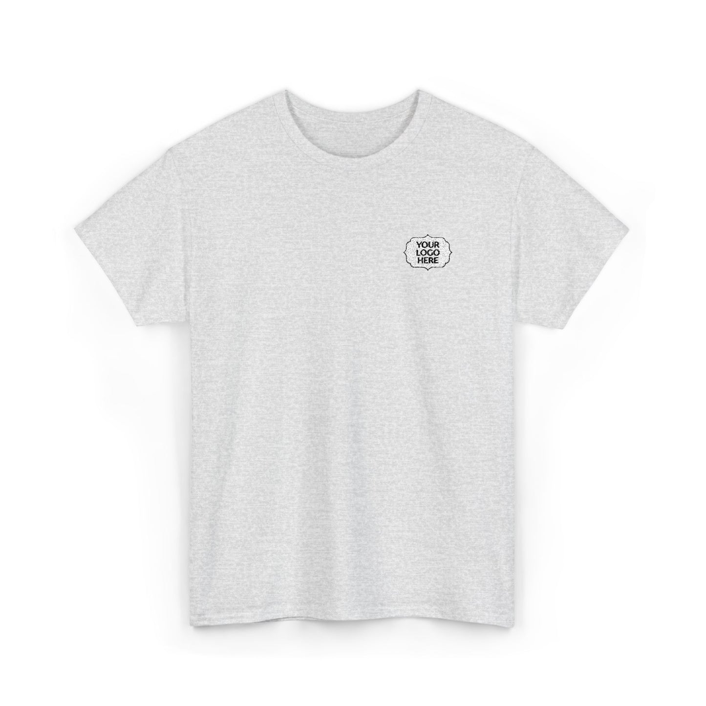 Tiger Heart Chest Pocket Tee — Minimal Wildlife Graphic T-Shirt