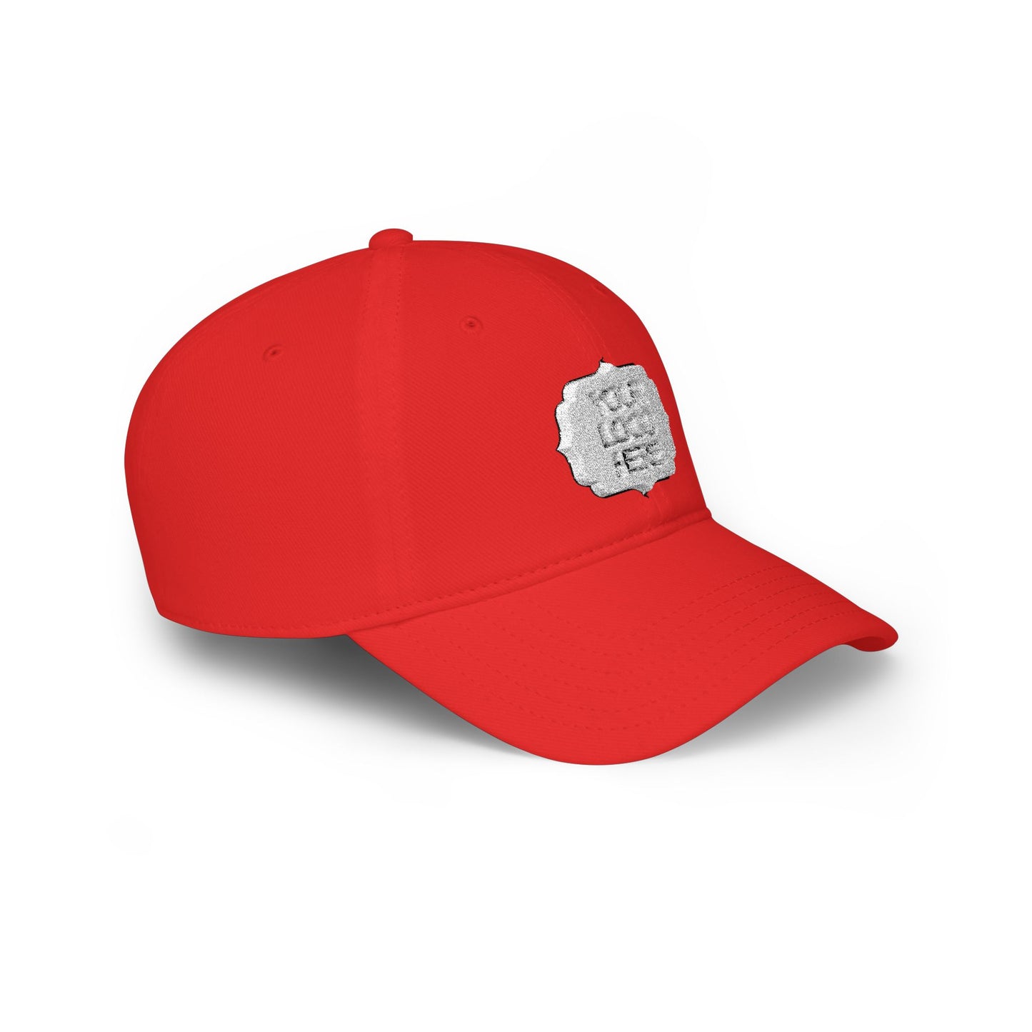 Custom Logo Low Profile Baseball Cap — Personalized Front Patch