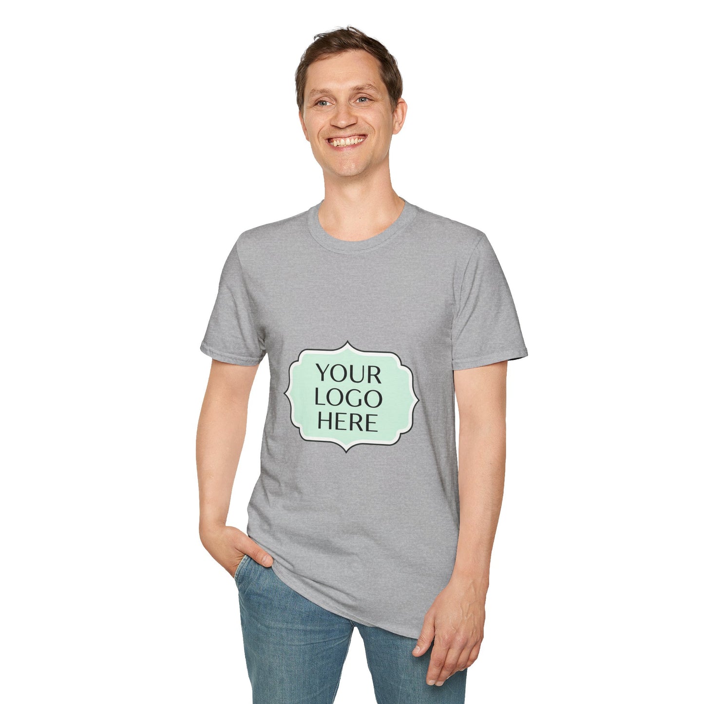 Retro YC Logo T‑Shirt — Minimalist Monogram Tee