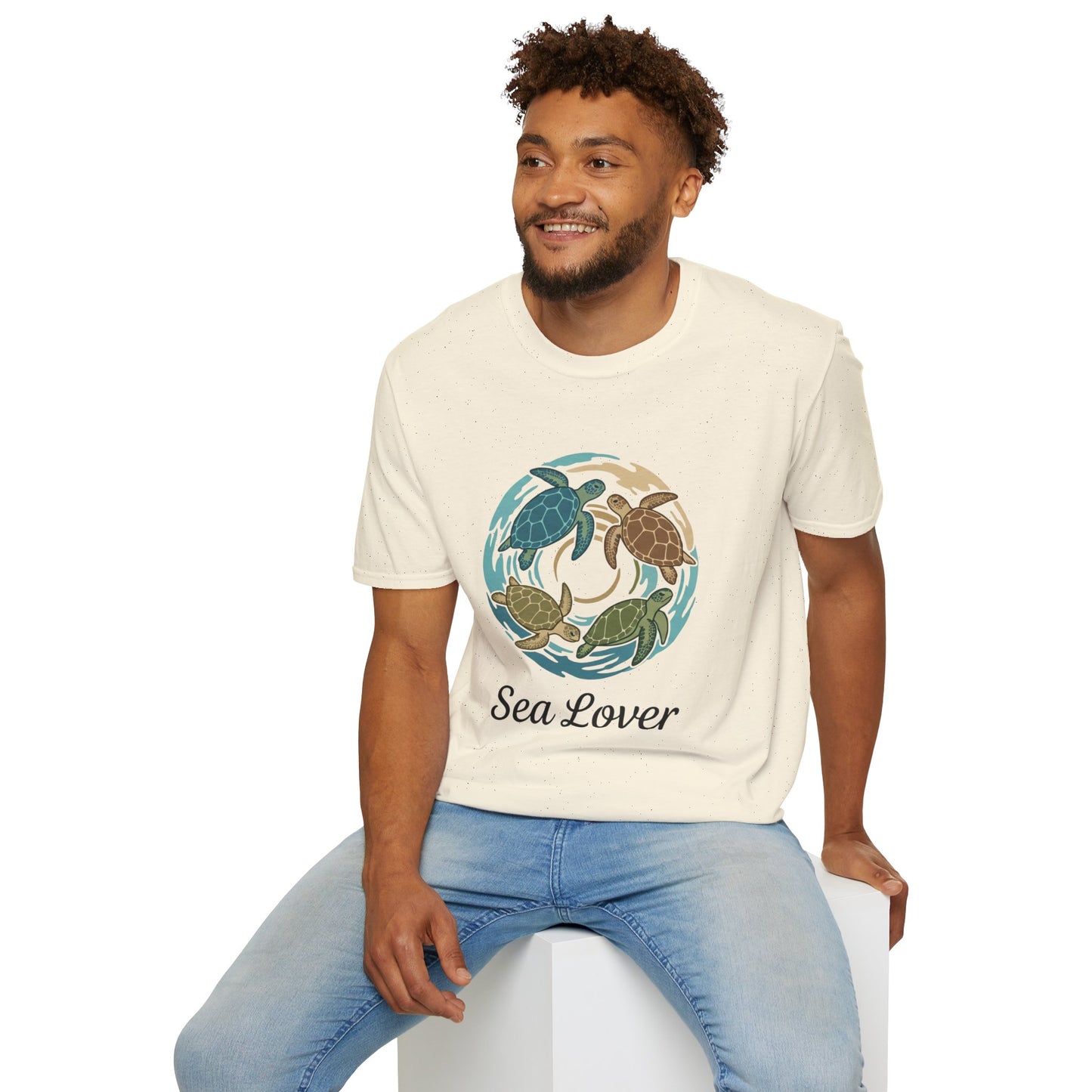 Sea Lover Sea T-Shirt — Boutique Sea Turtle Graphic Tee