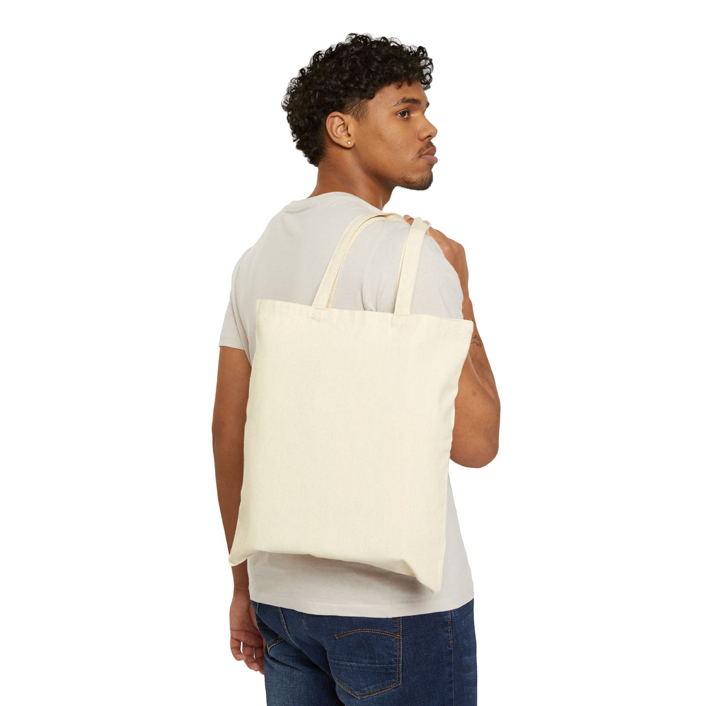 Canvas Tote Bag — Custom Logo Cotton Shopper